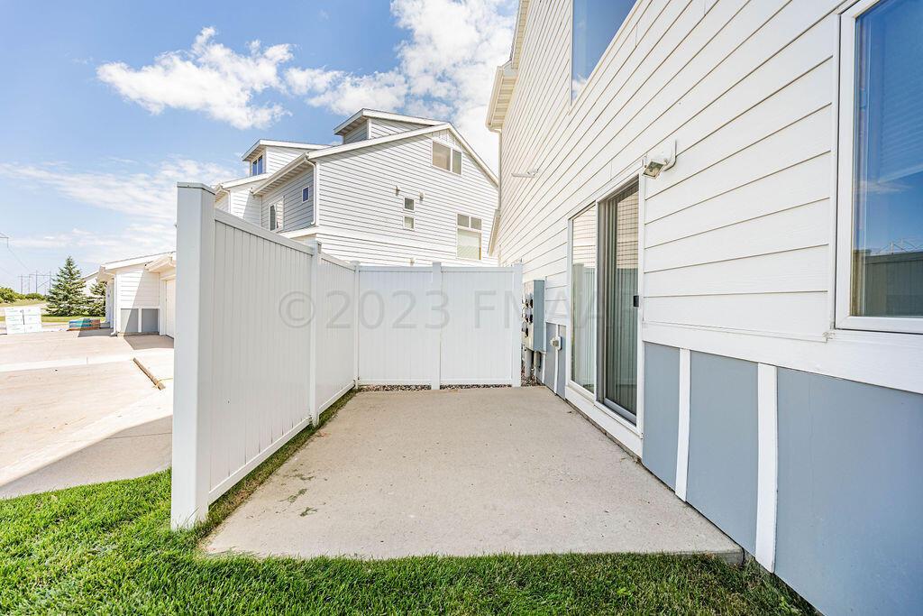 Private Patio Area