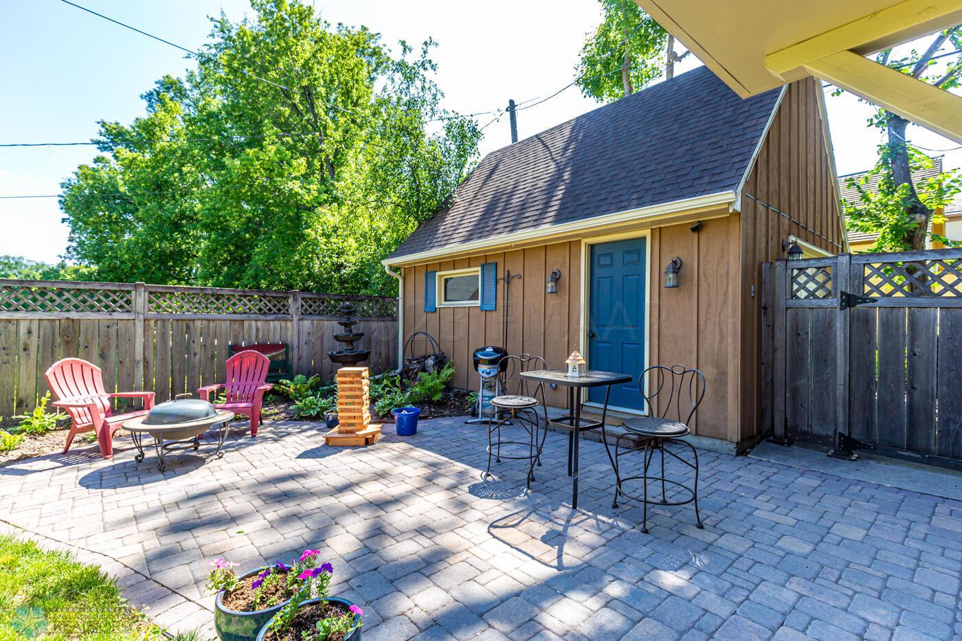 Back patio