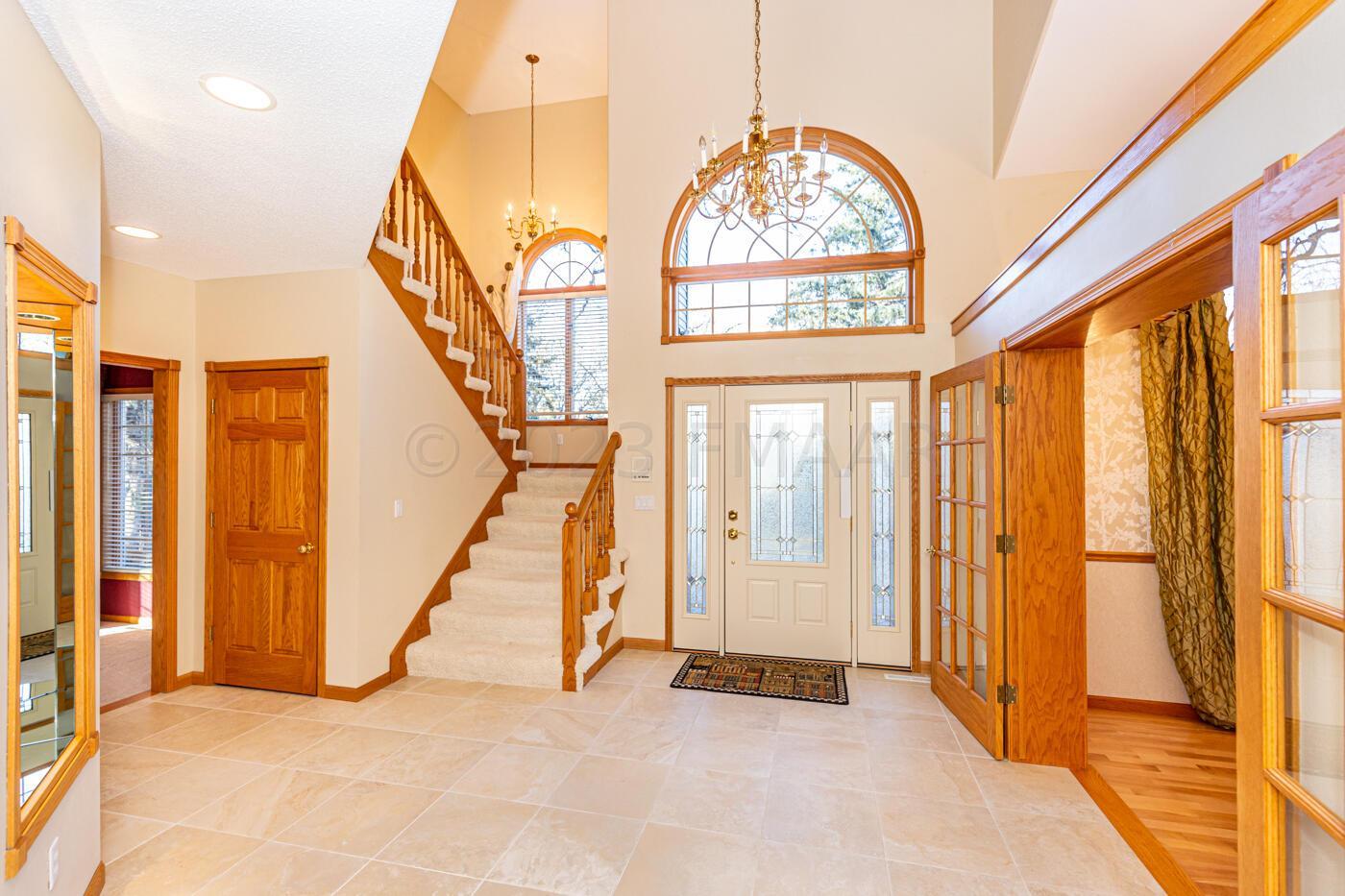 Welcoming foyer