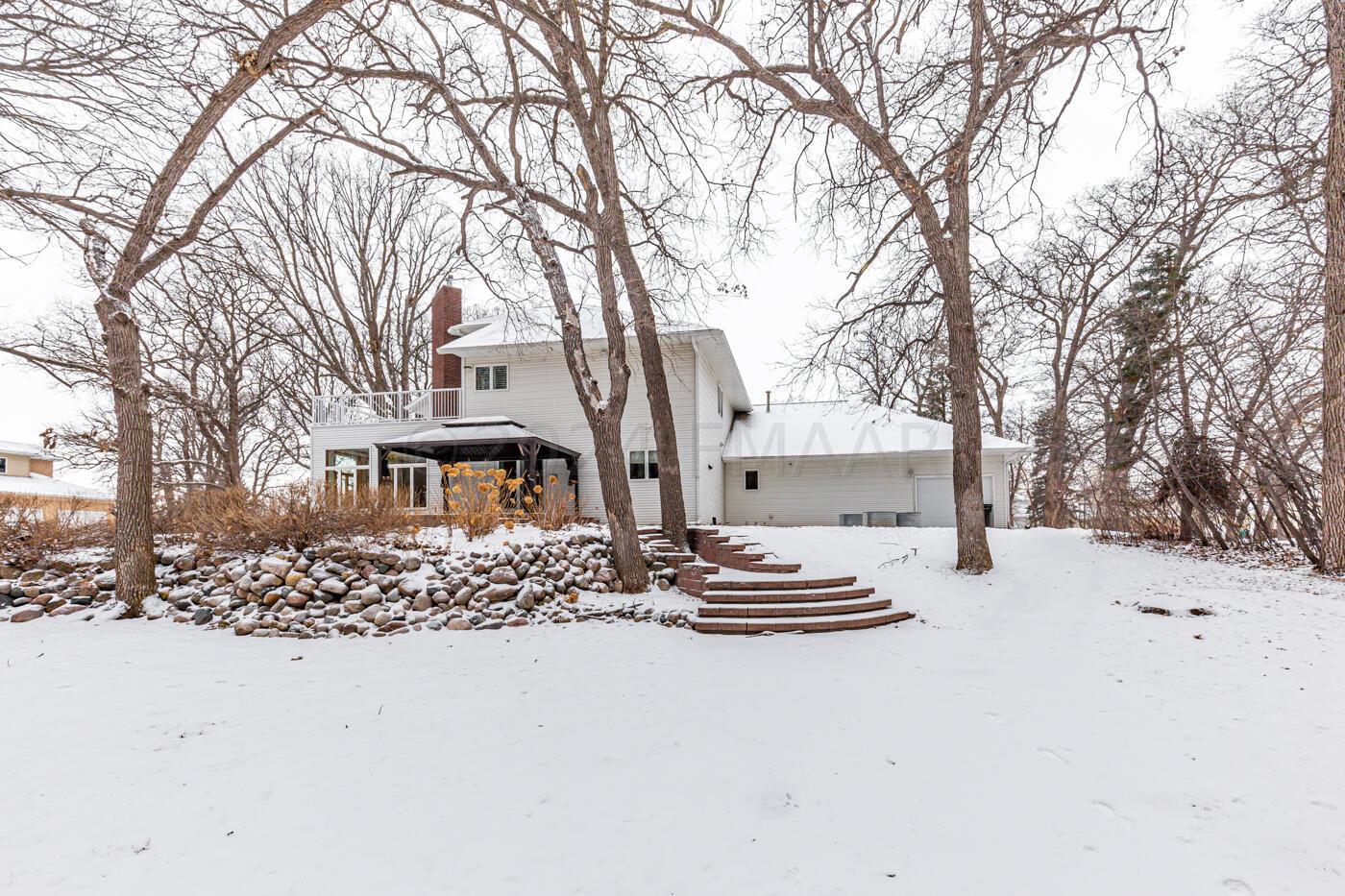 Back yard/exterior of home