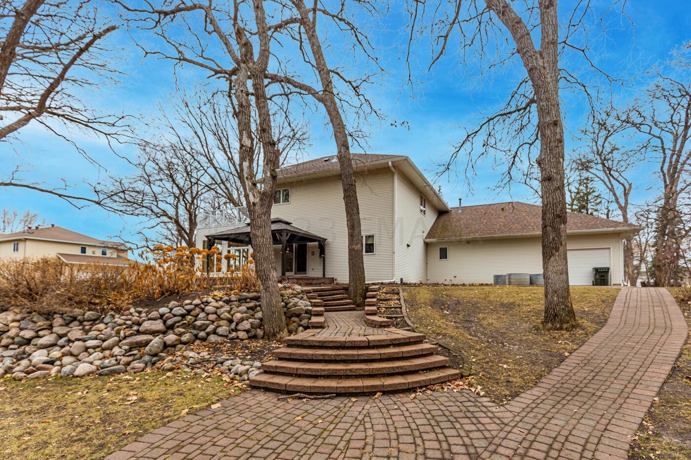 Back yard/exterior of home