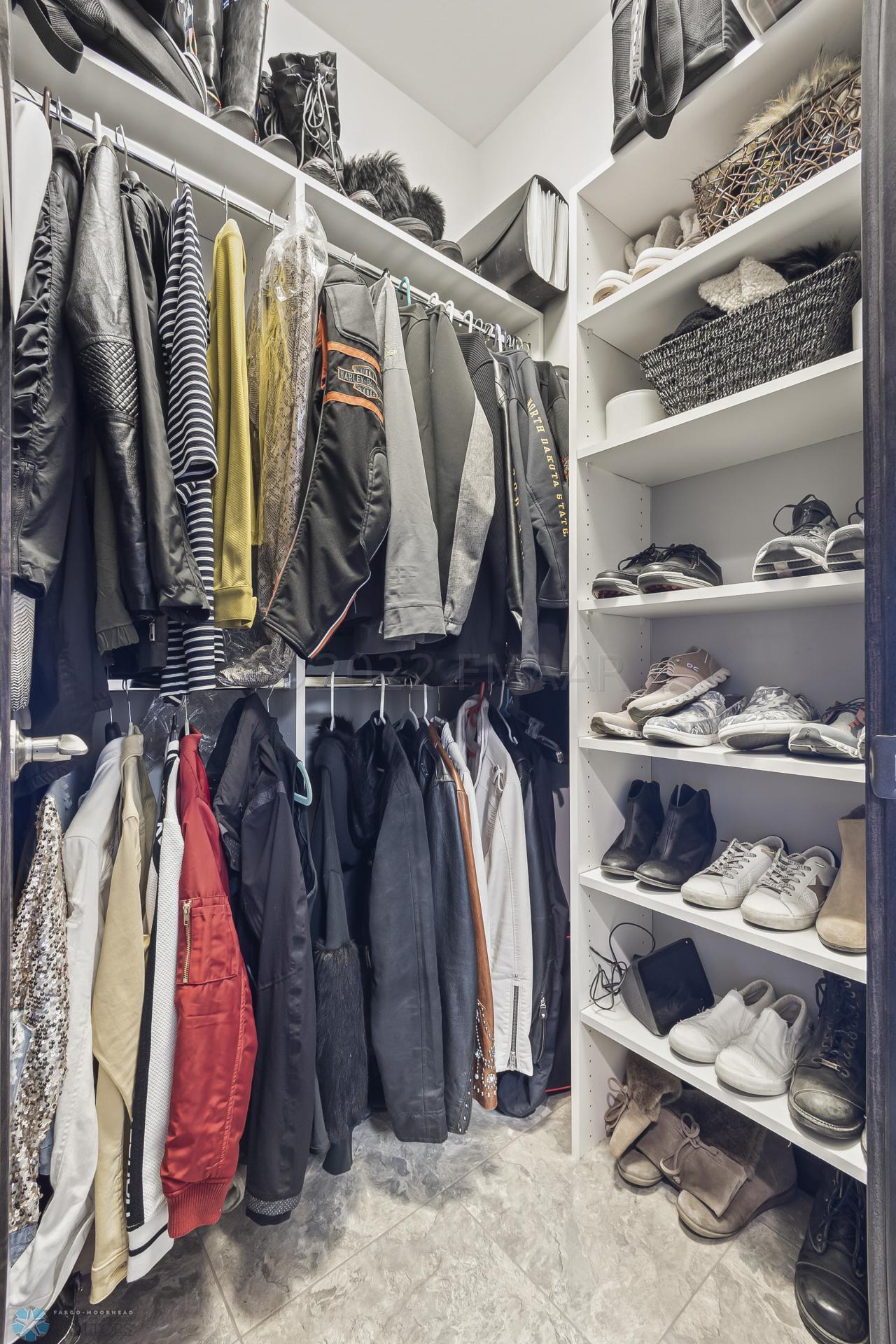 Primary Walk-In Closet