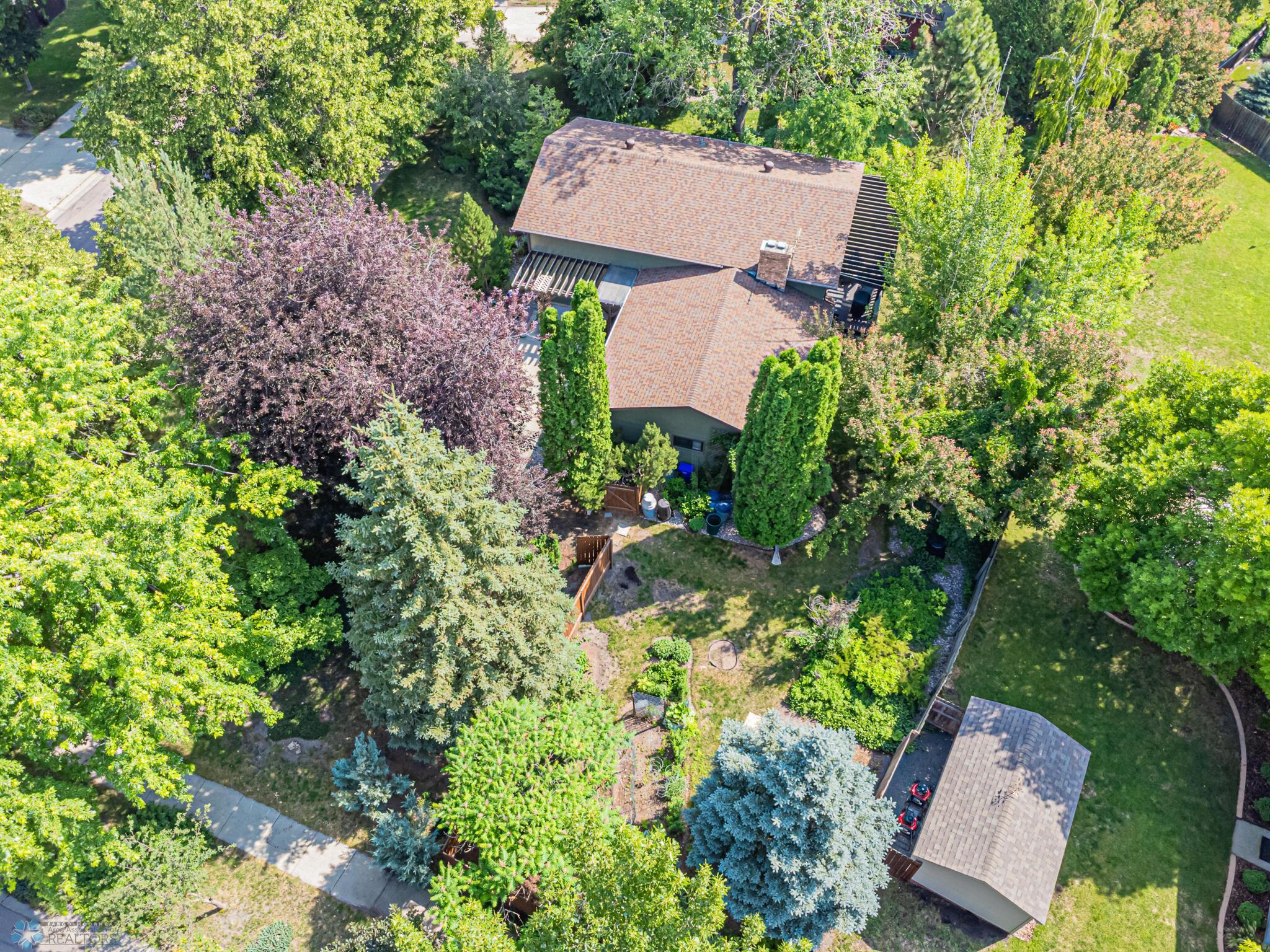 Drone Side of home