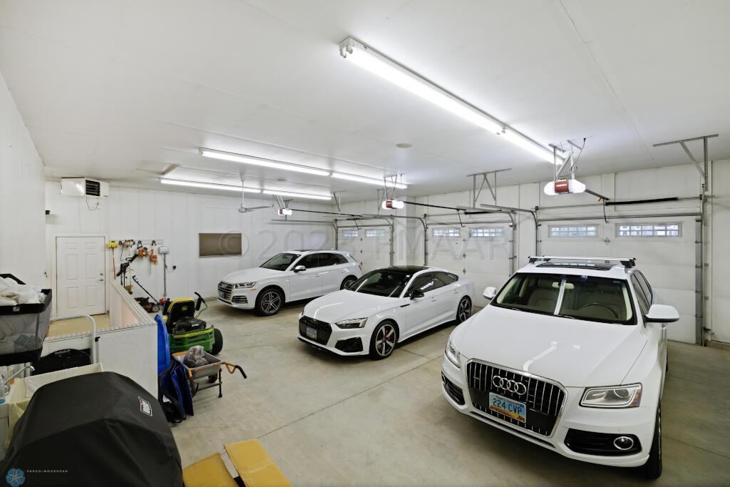 Heated, Finished Garage