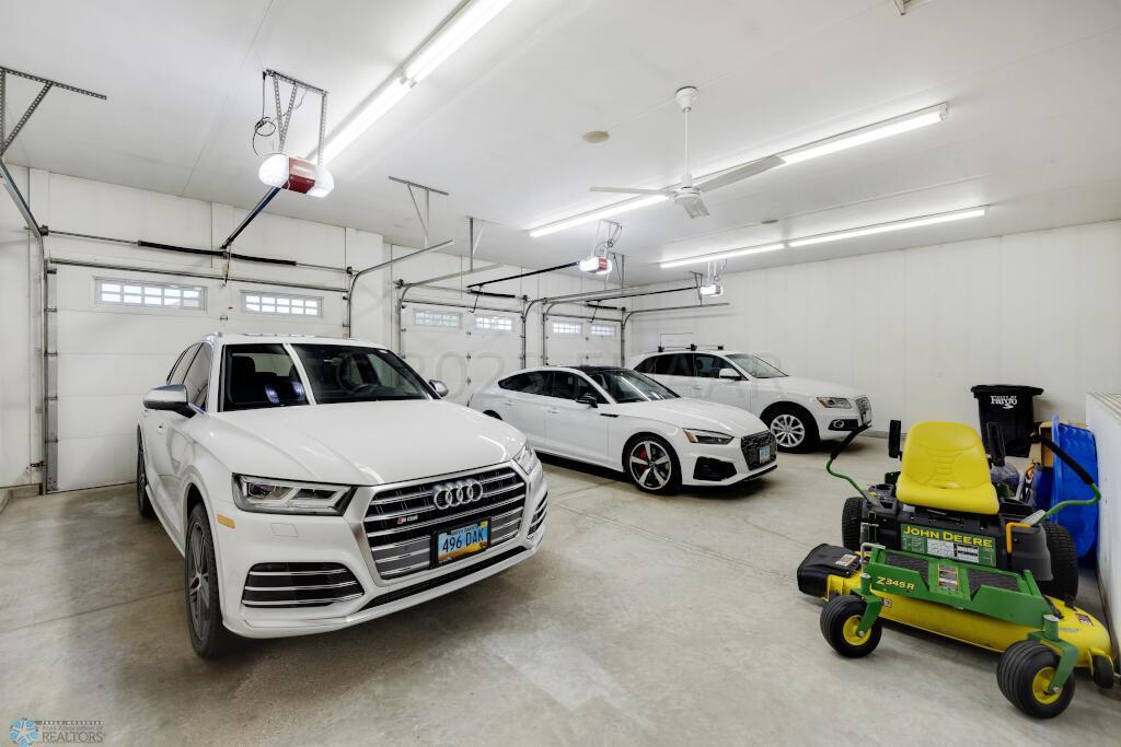 Heated, Finished Garage