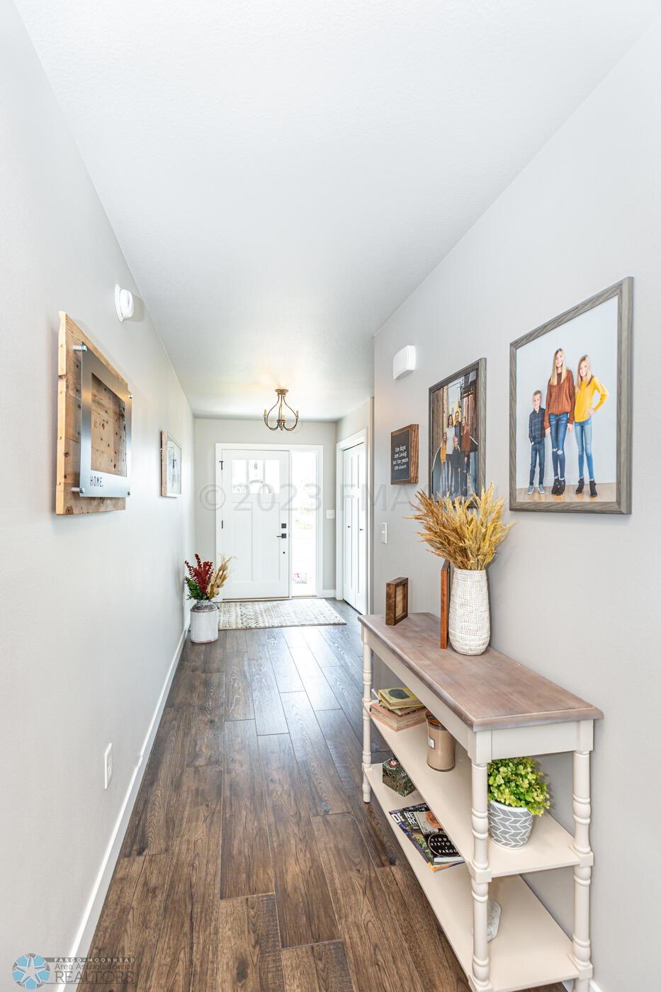 Upgraded laminate flooring
