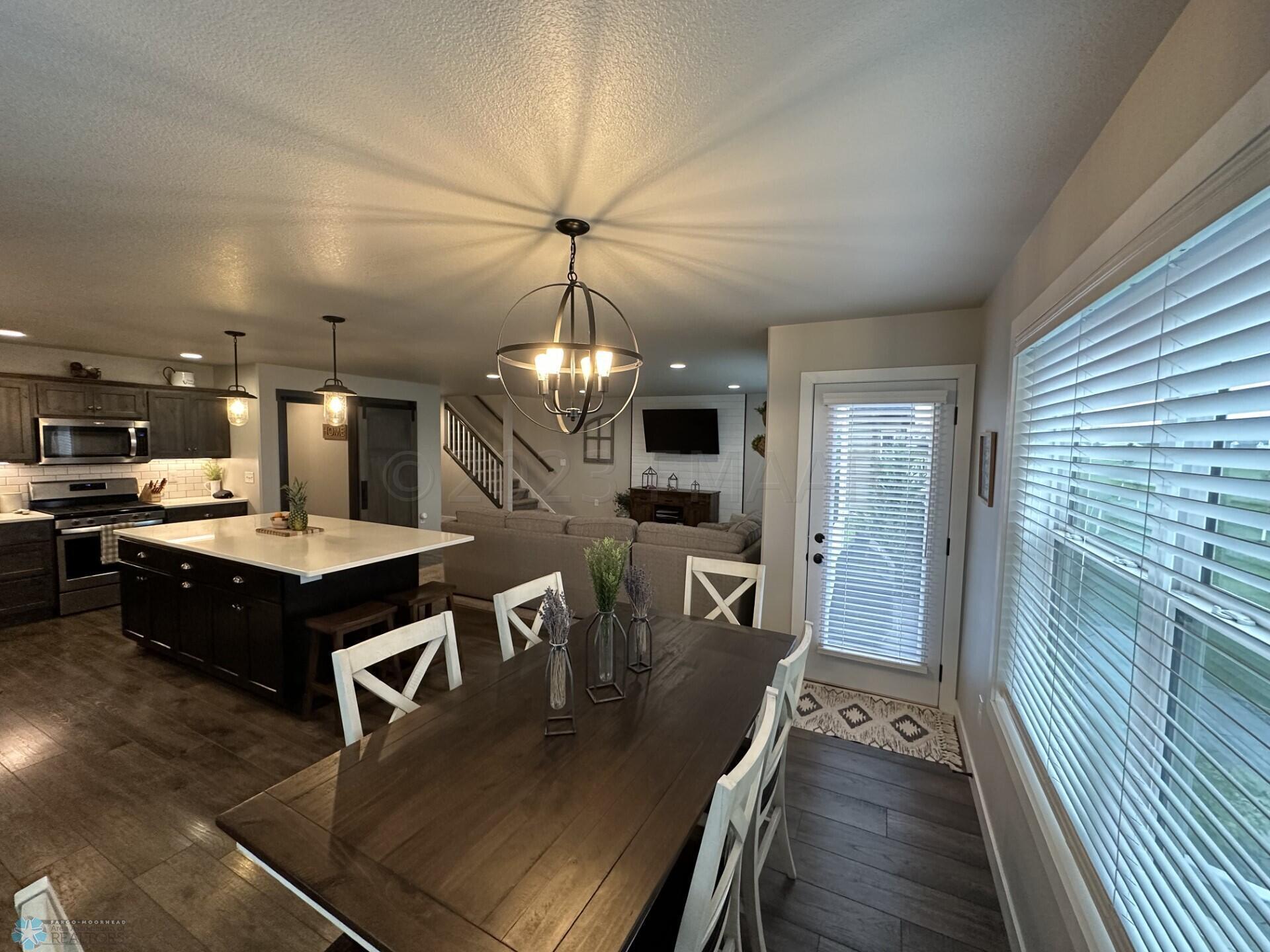Upgraded light fixtures throughout