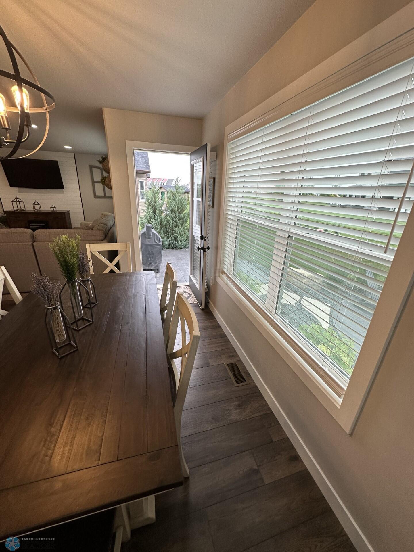Dining Room to patio