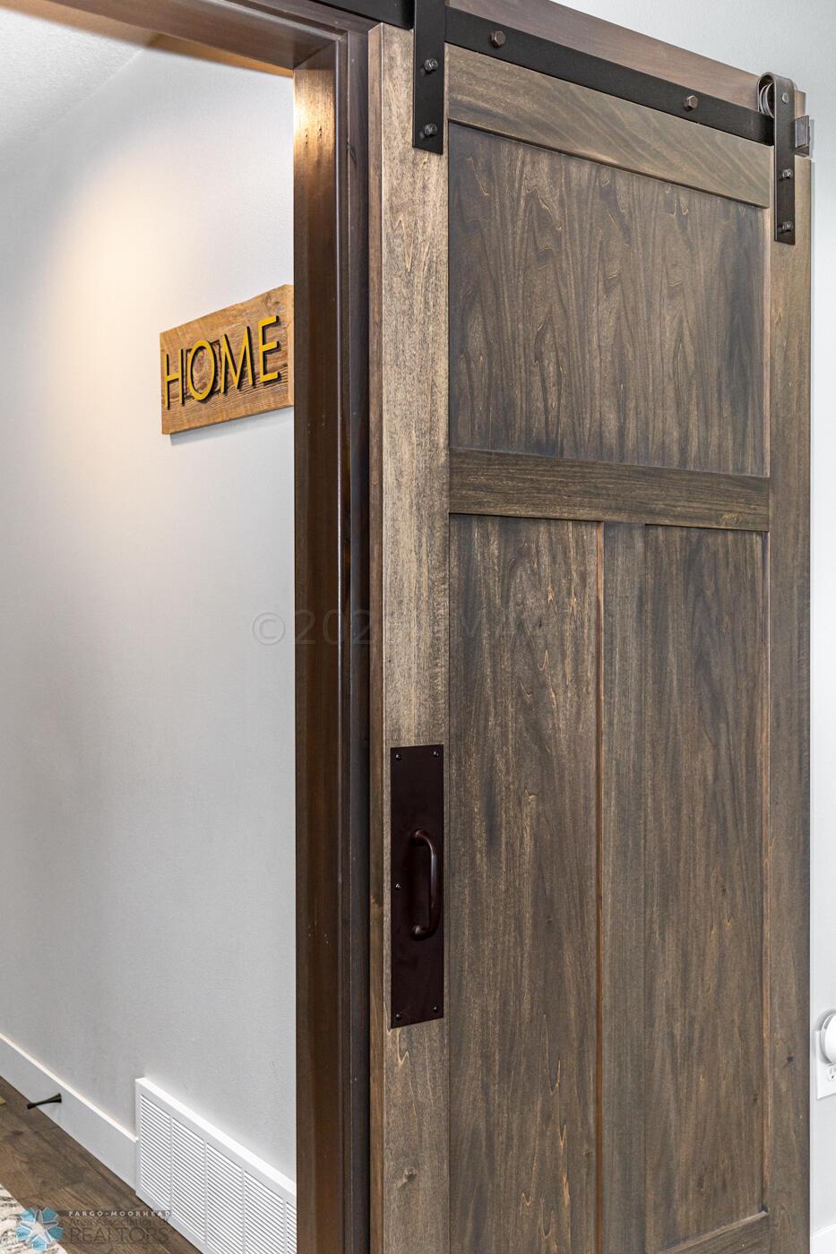 Mudroom - Barn Door