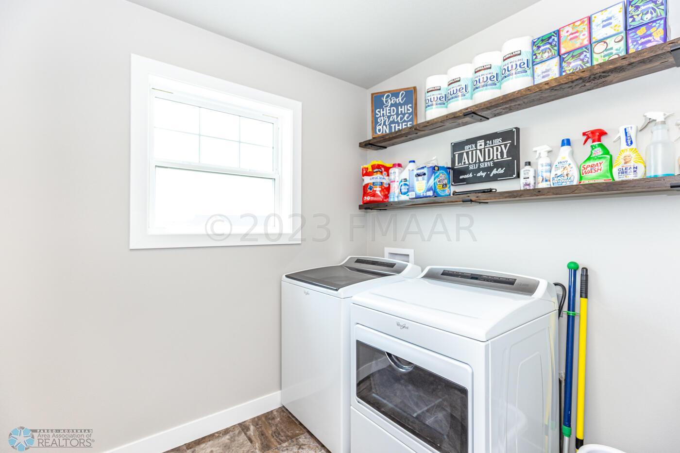 Laundry Room in Upper level