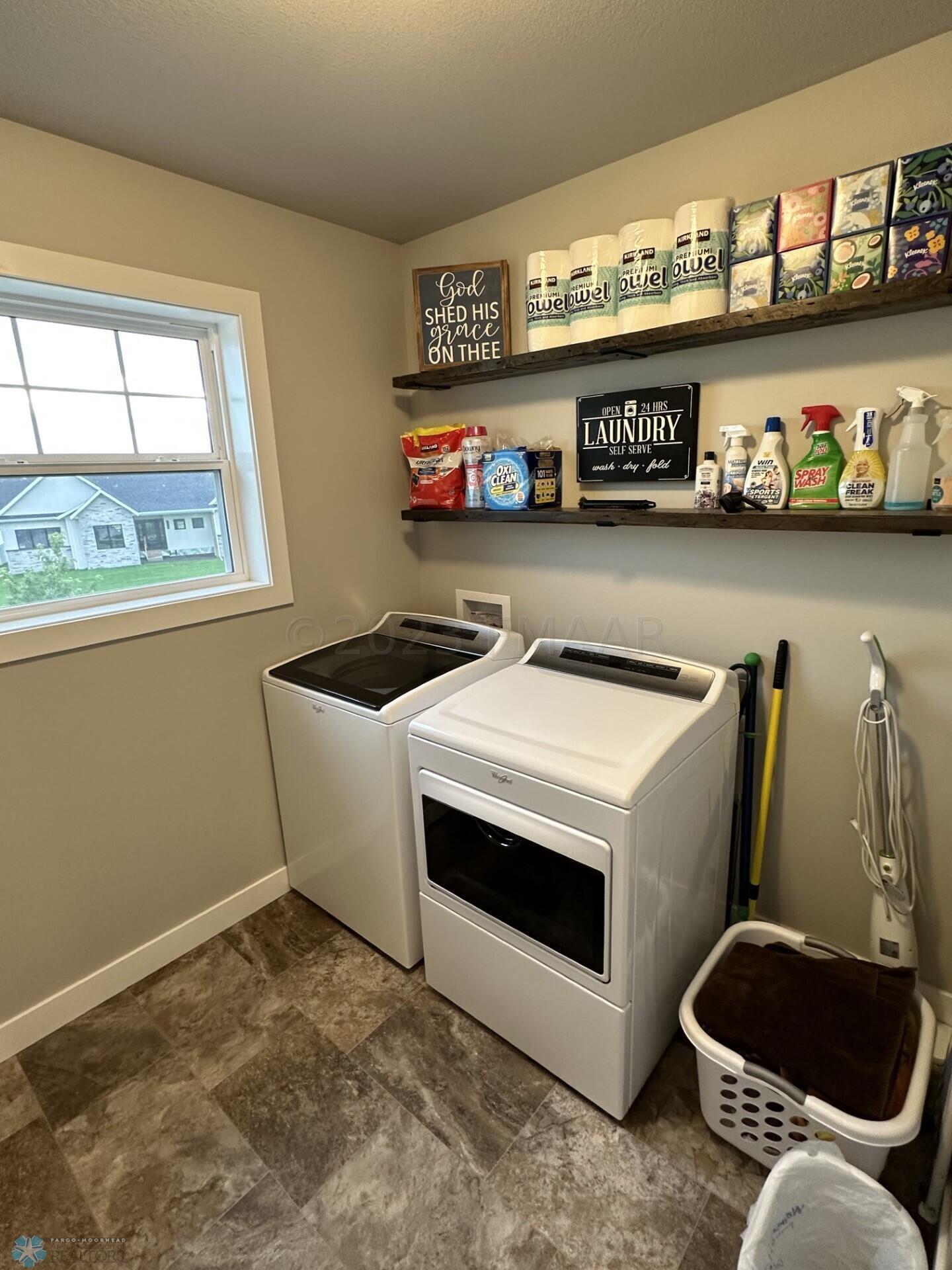 Laundry Upstairs
