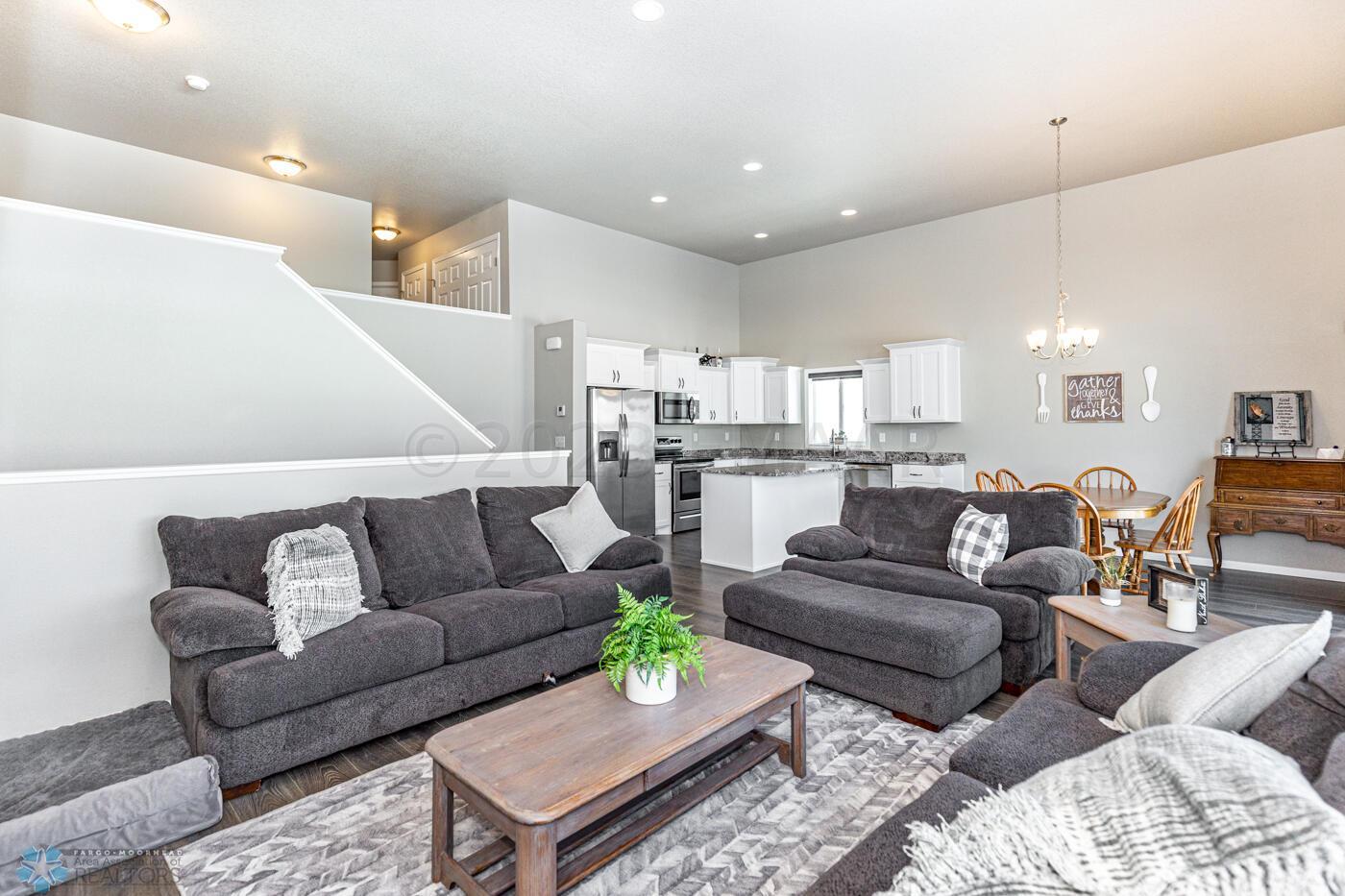 (4) Main Living, Kitchen, Dining