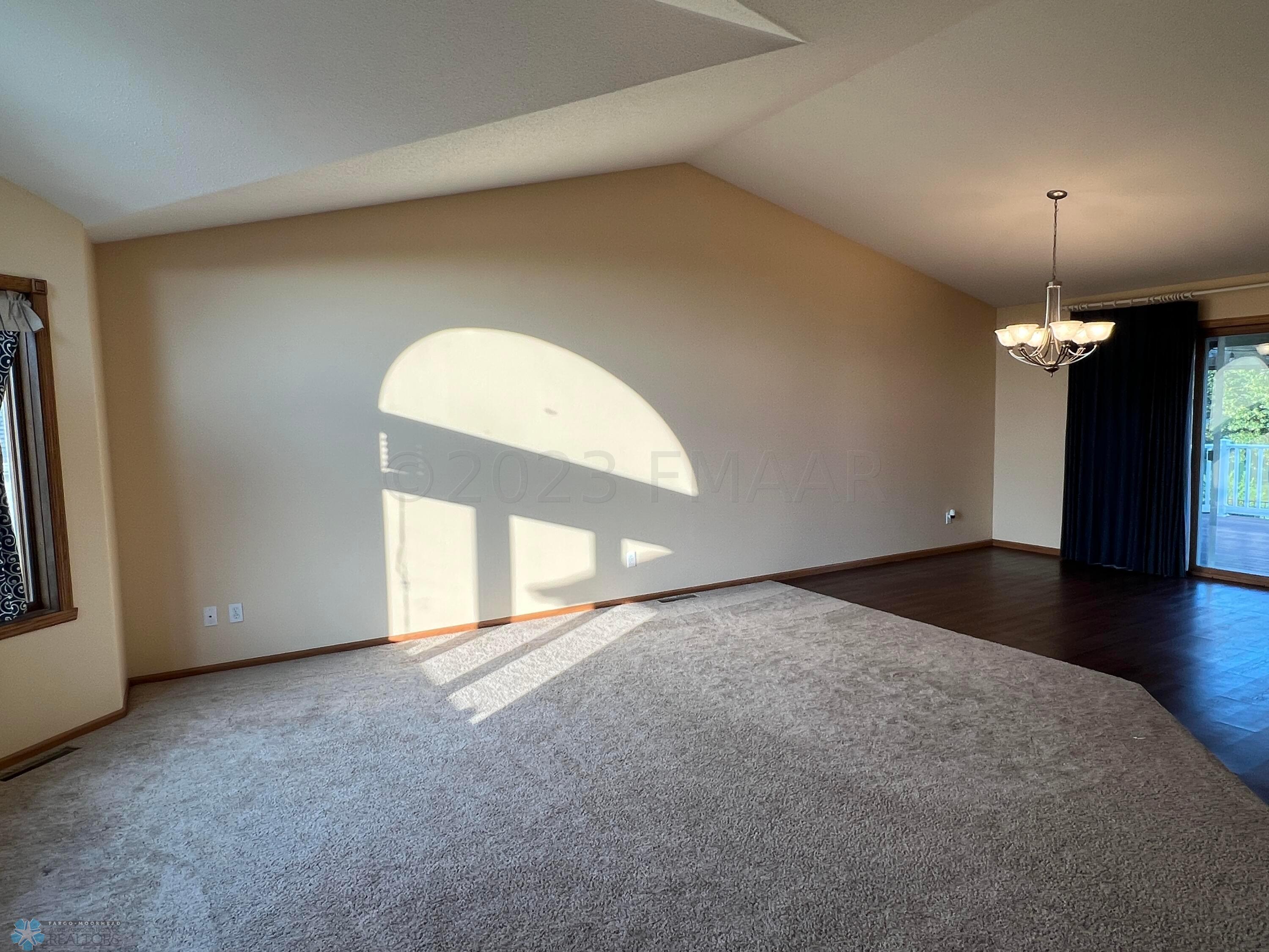 Vaulted ceiling