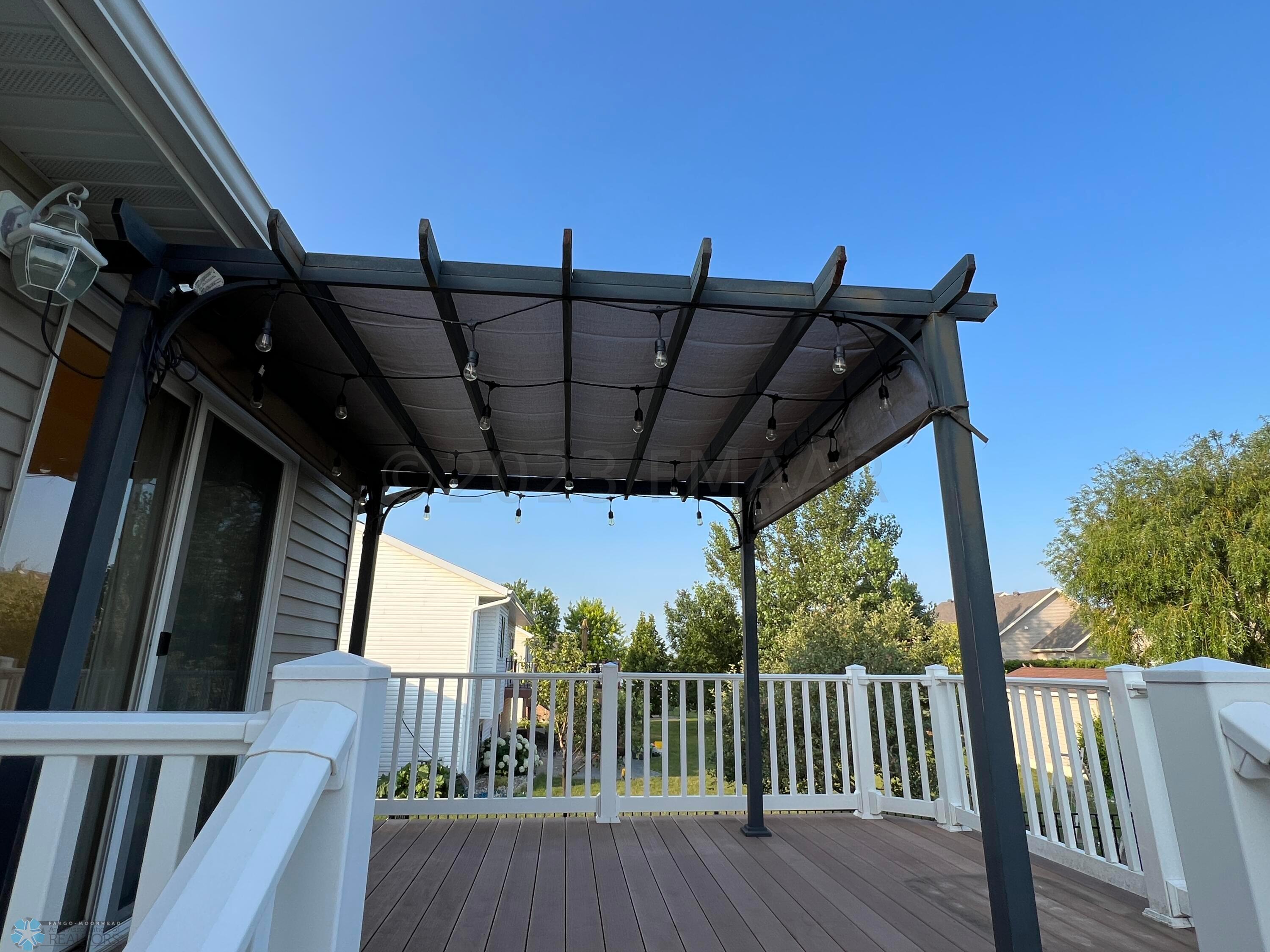 Pergola included