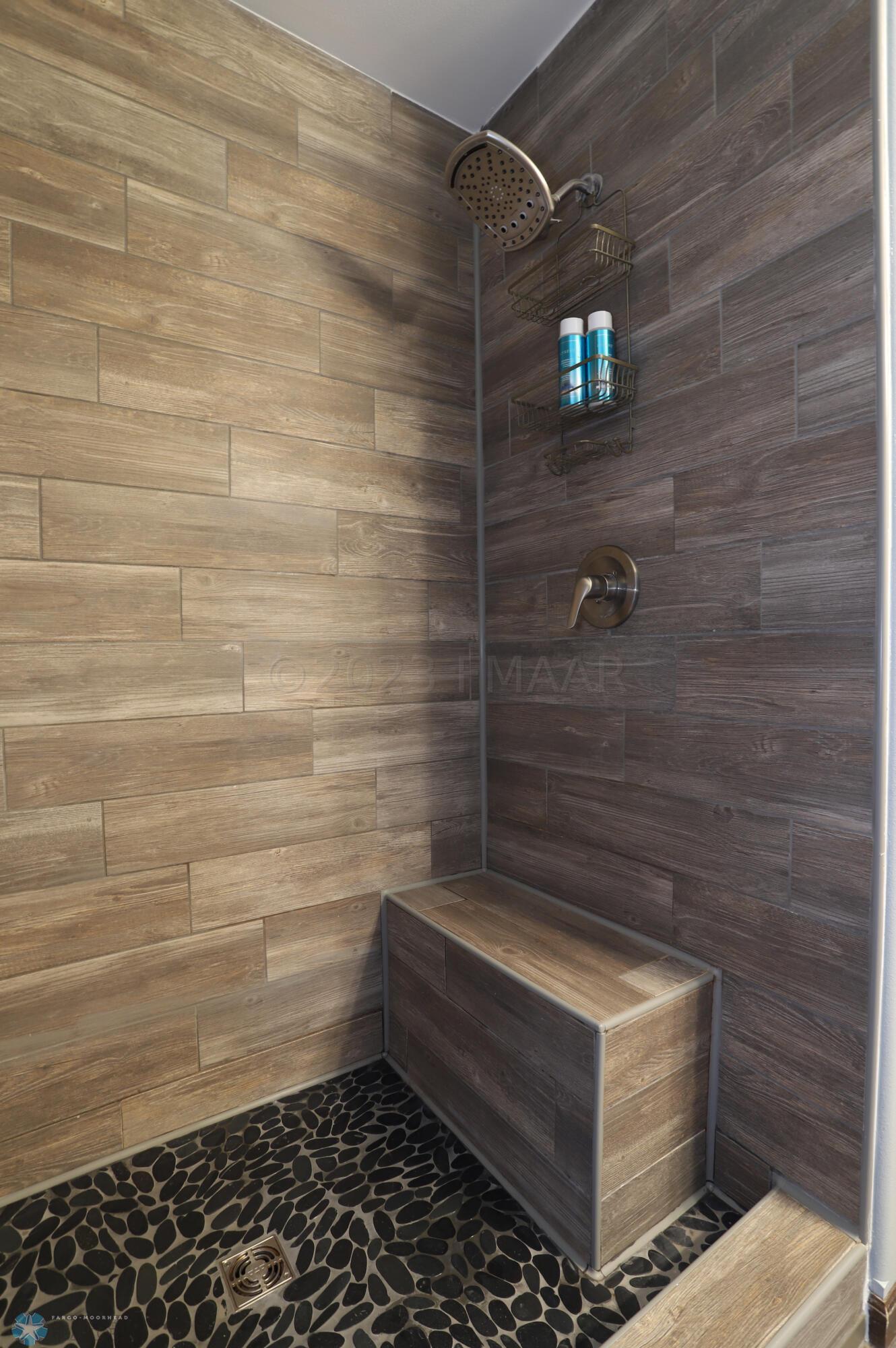 Primary walk in shower