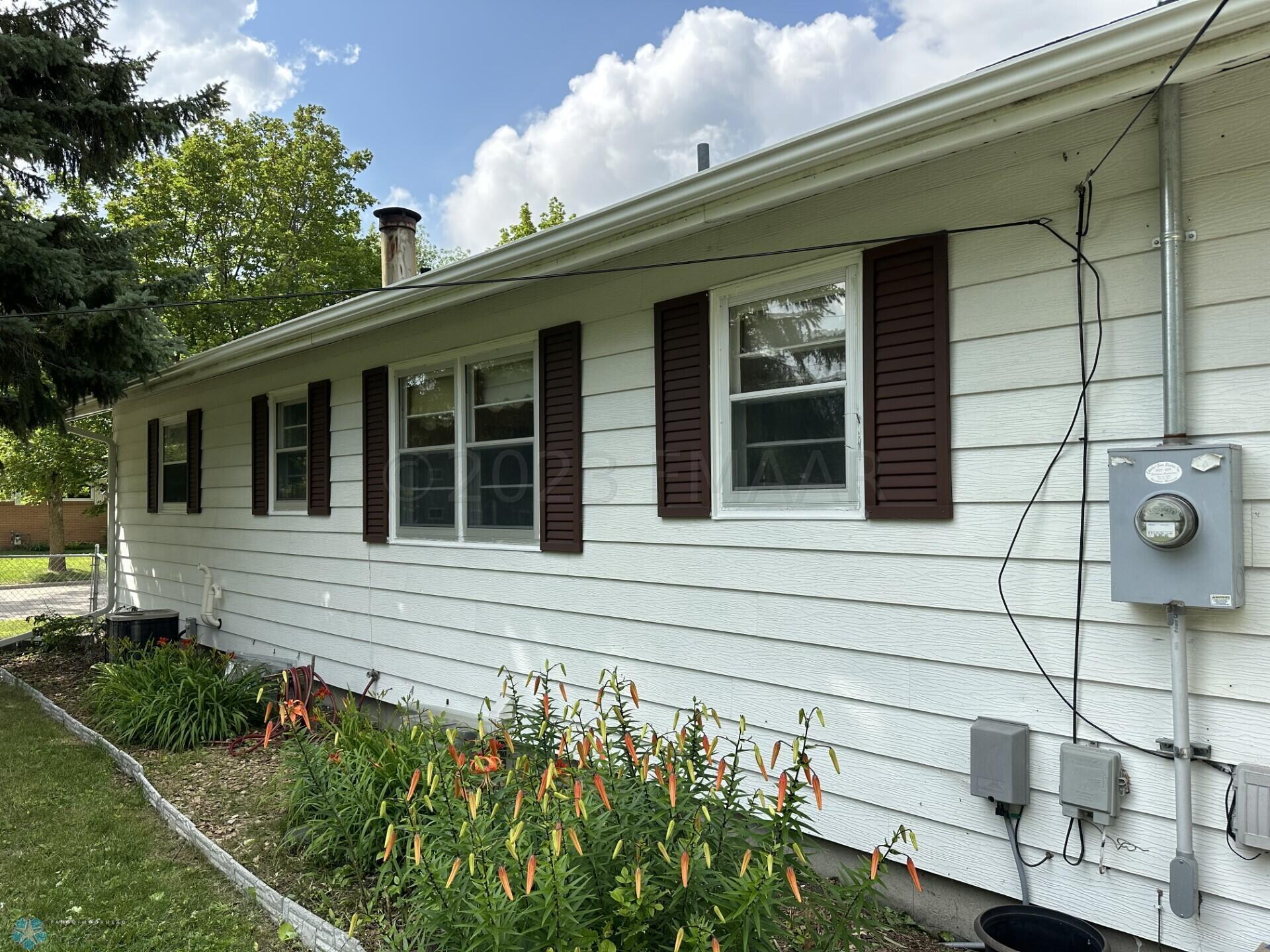Fully landscaped yard