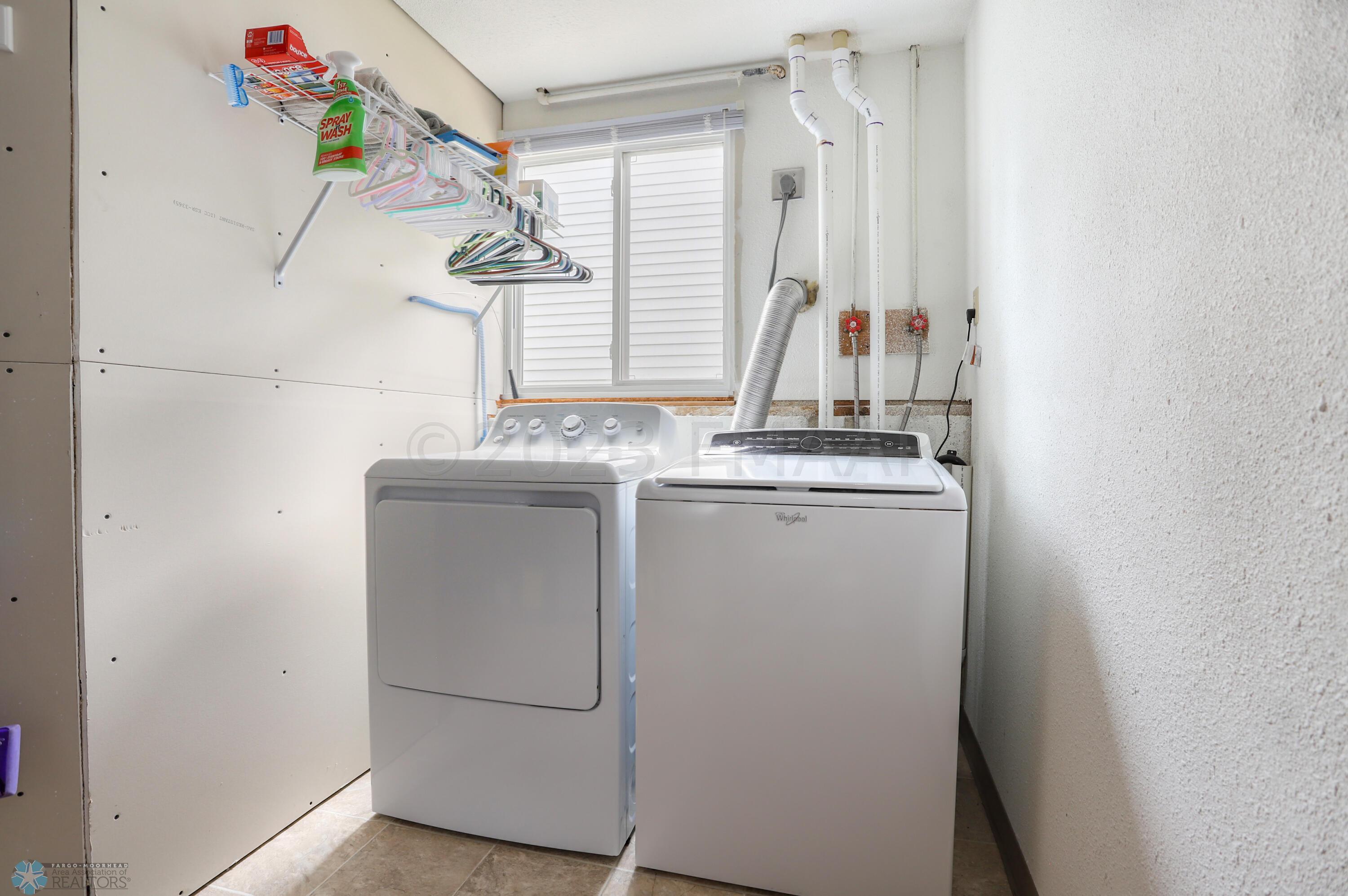 Washer & Dryer included