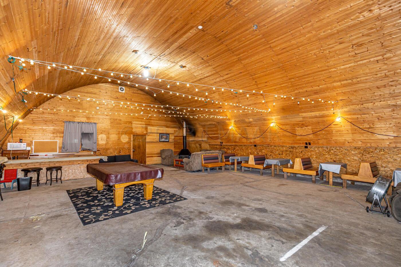 the "Party Barn"