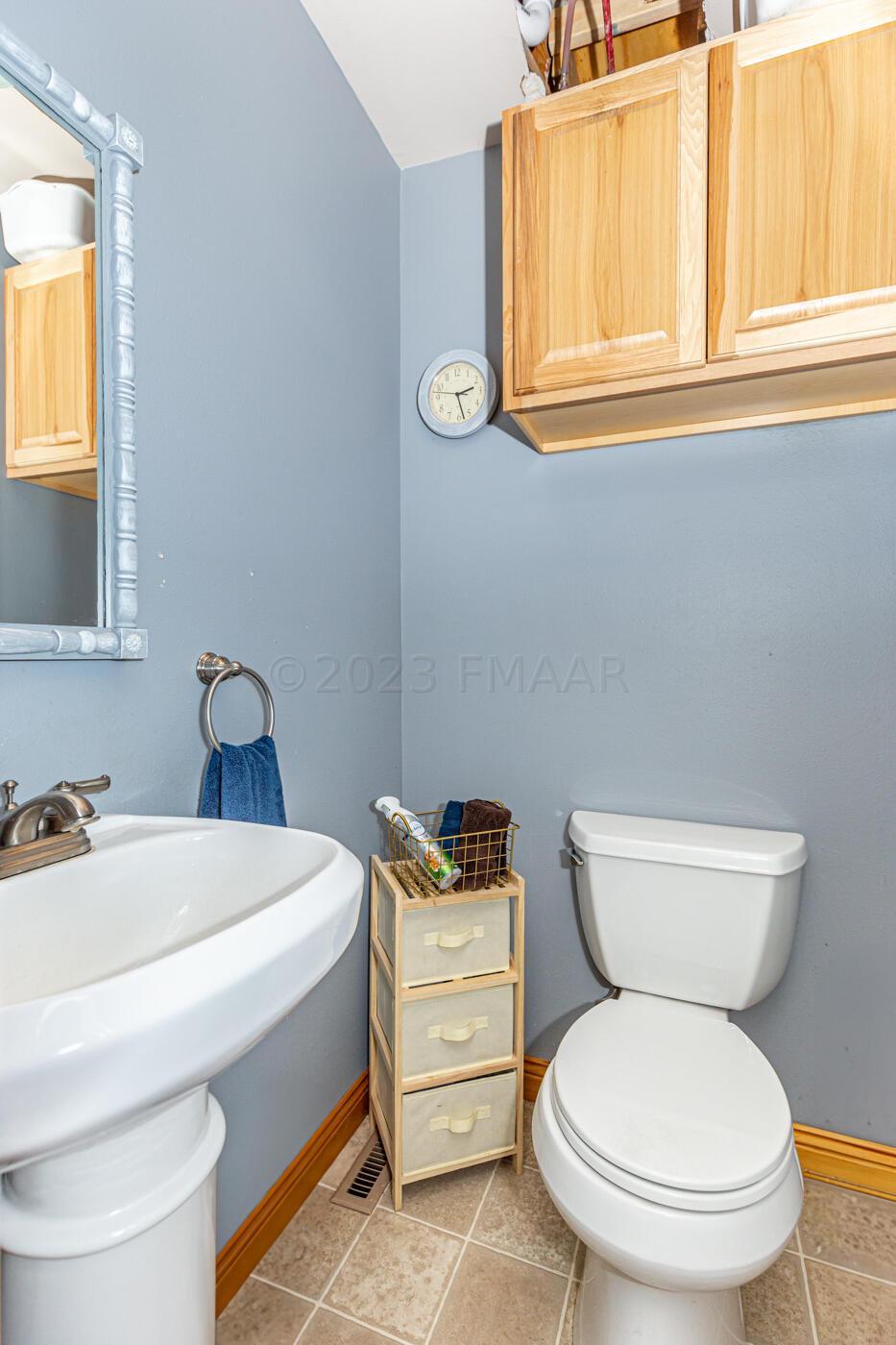 Main floor half-bath