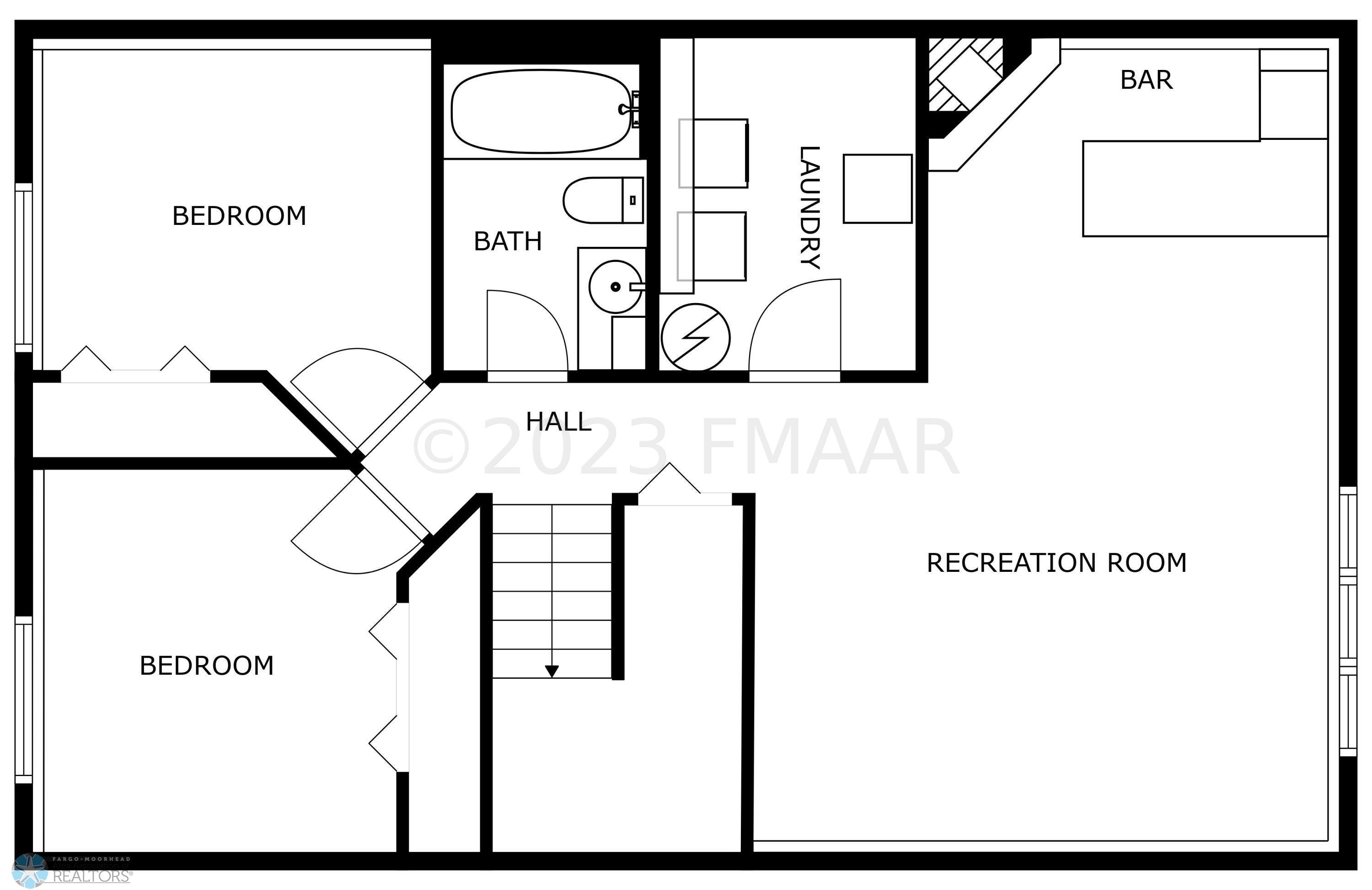 963-lower level floorplan