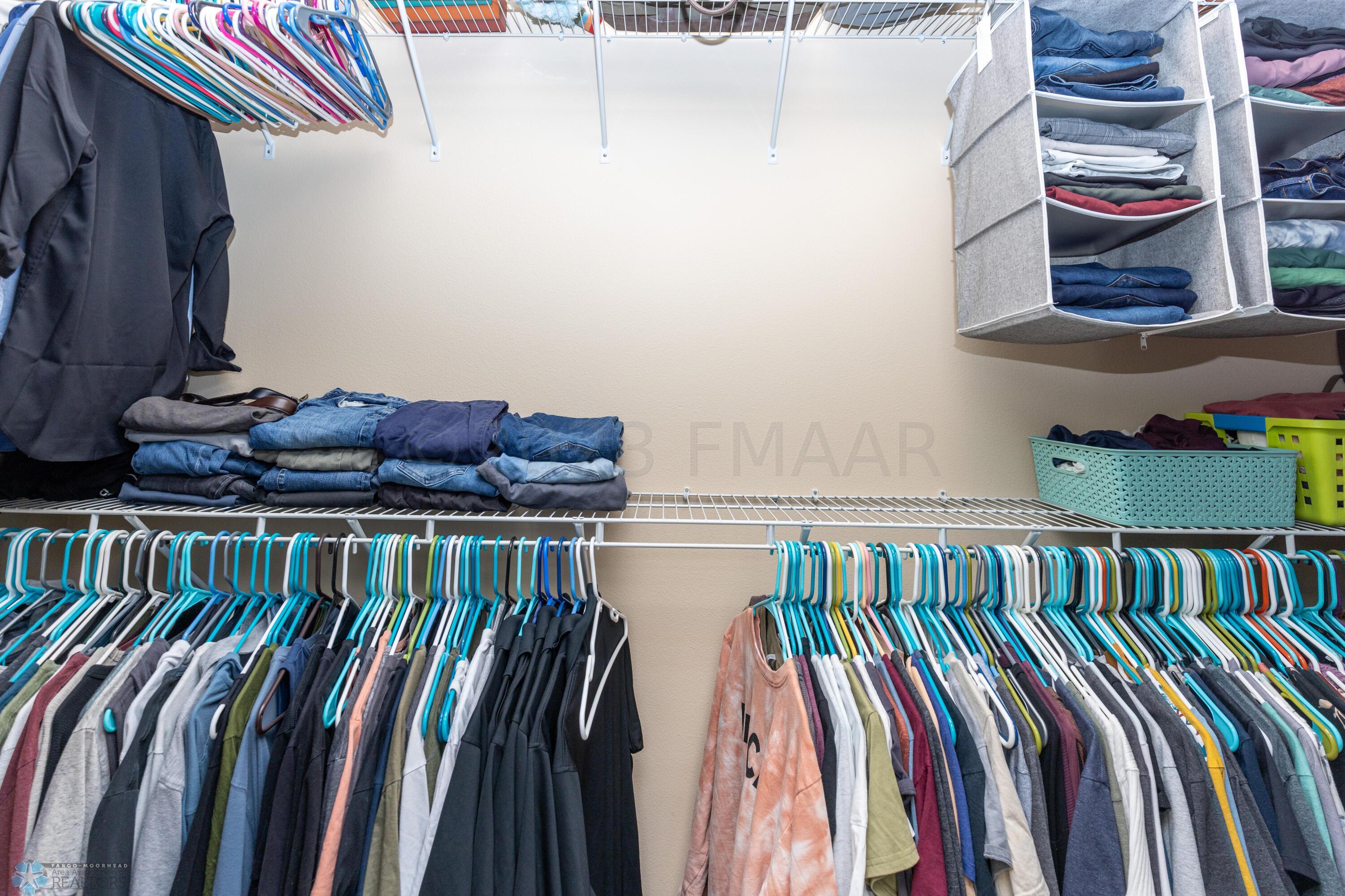 Large Primary Suite Walk-in Closet