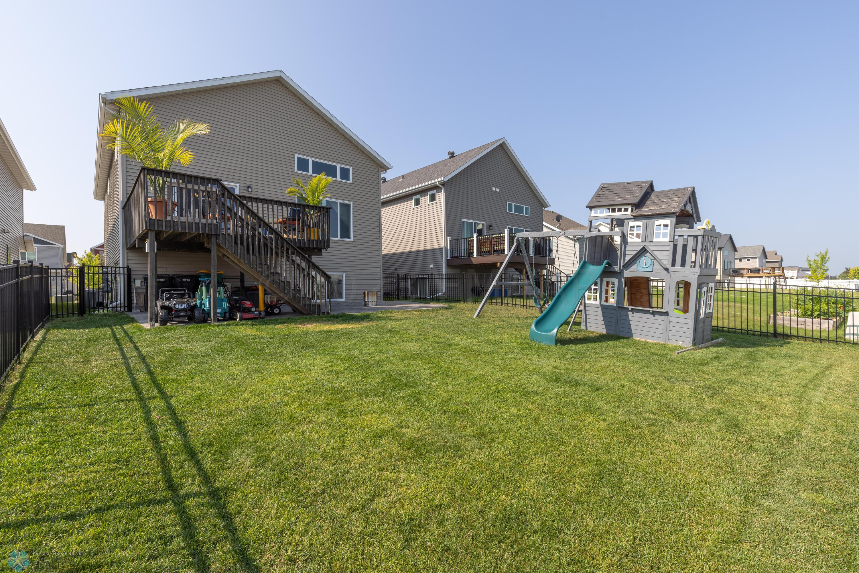 Fully Fenced Backyard