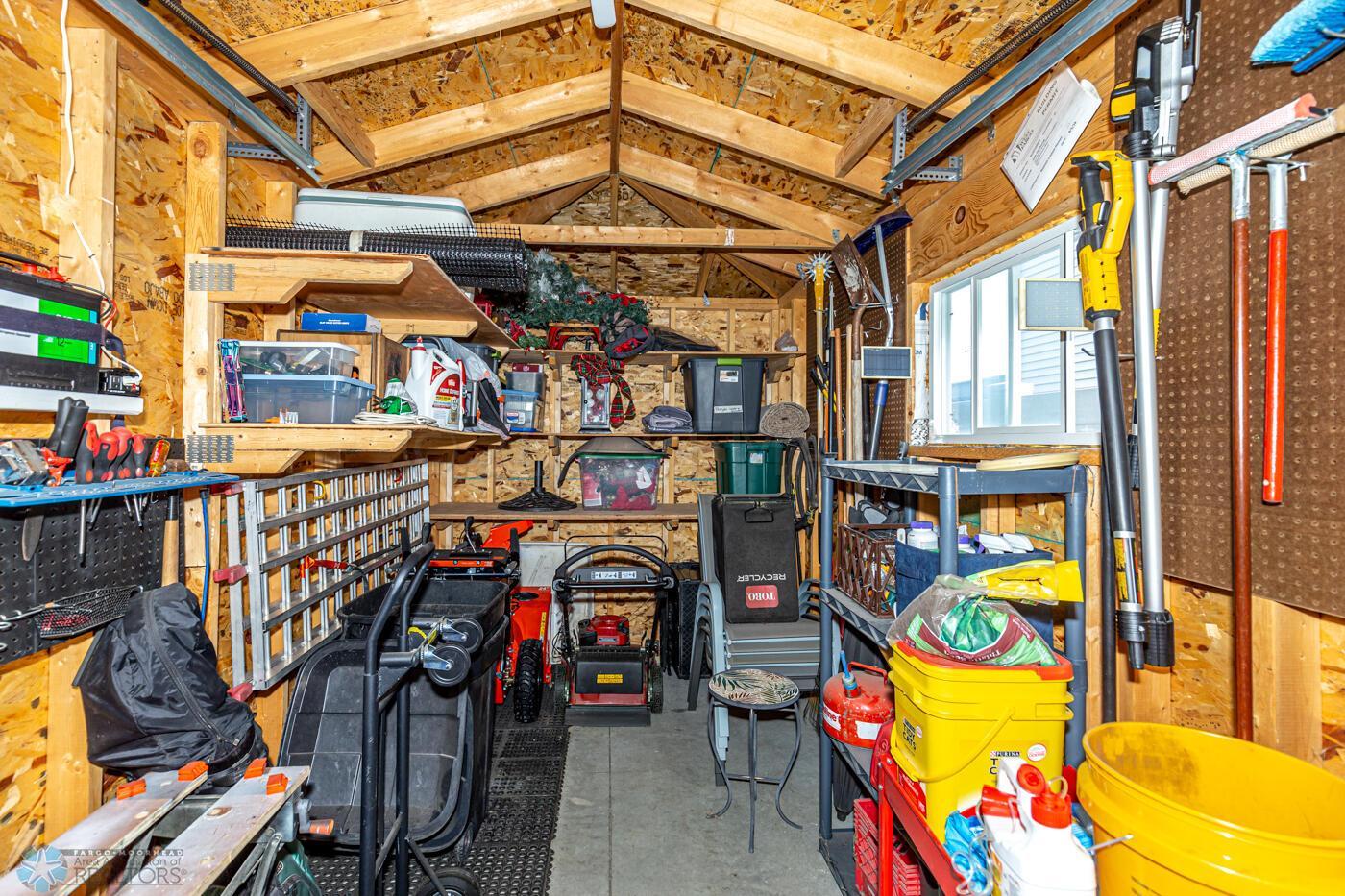 Shed Interior