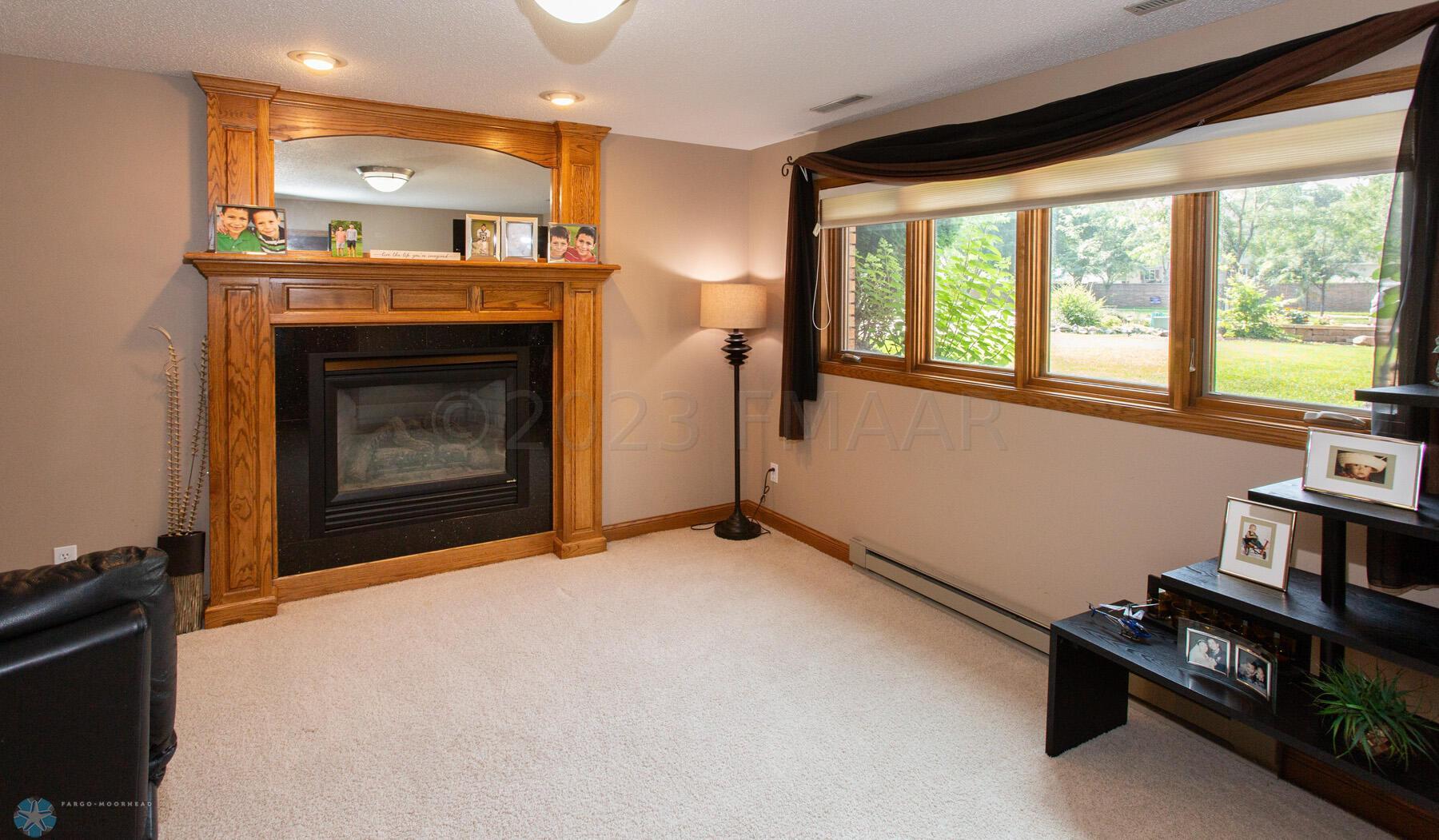 Lower Level Family Room w/Gas FP