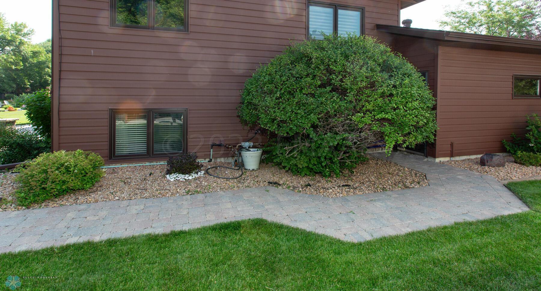 Side Path leading to Service Door