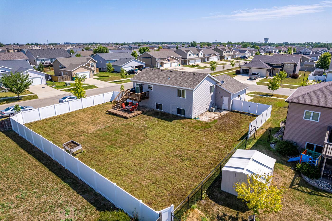 Fully Fenced- Aerial View