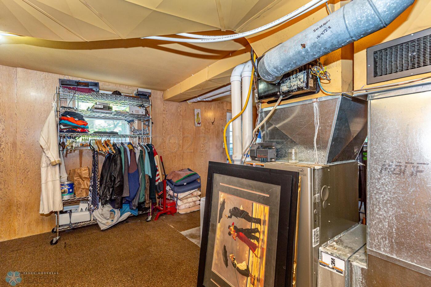 Basement mechanical