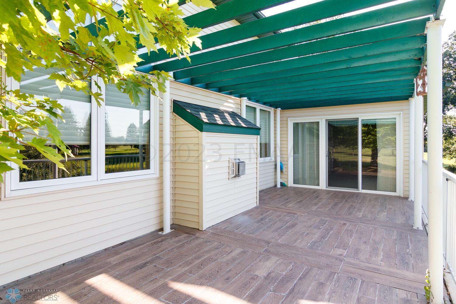 Back patio