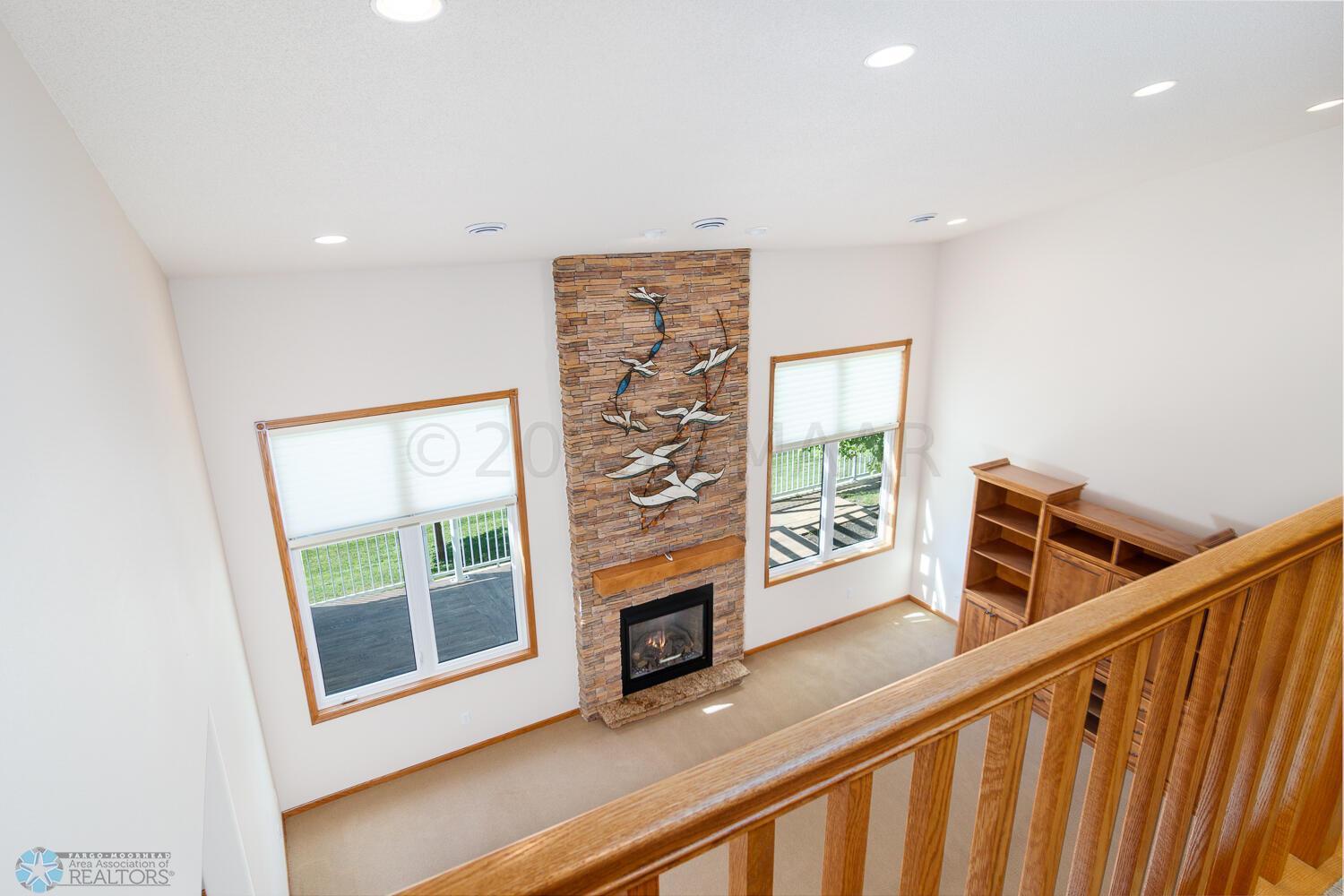 Looking from the second level