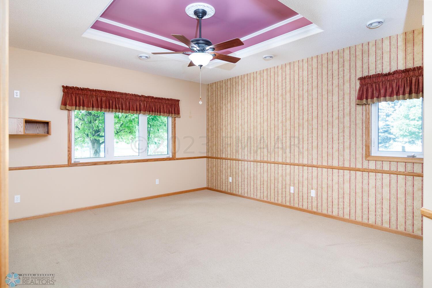 Main level master bedroom