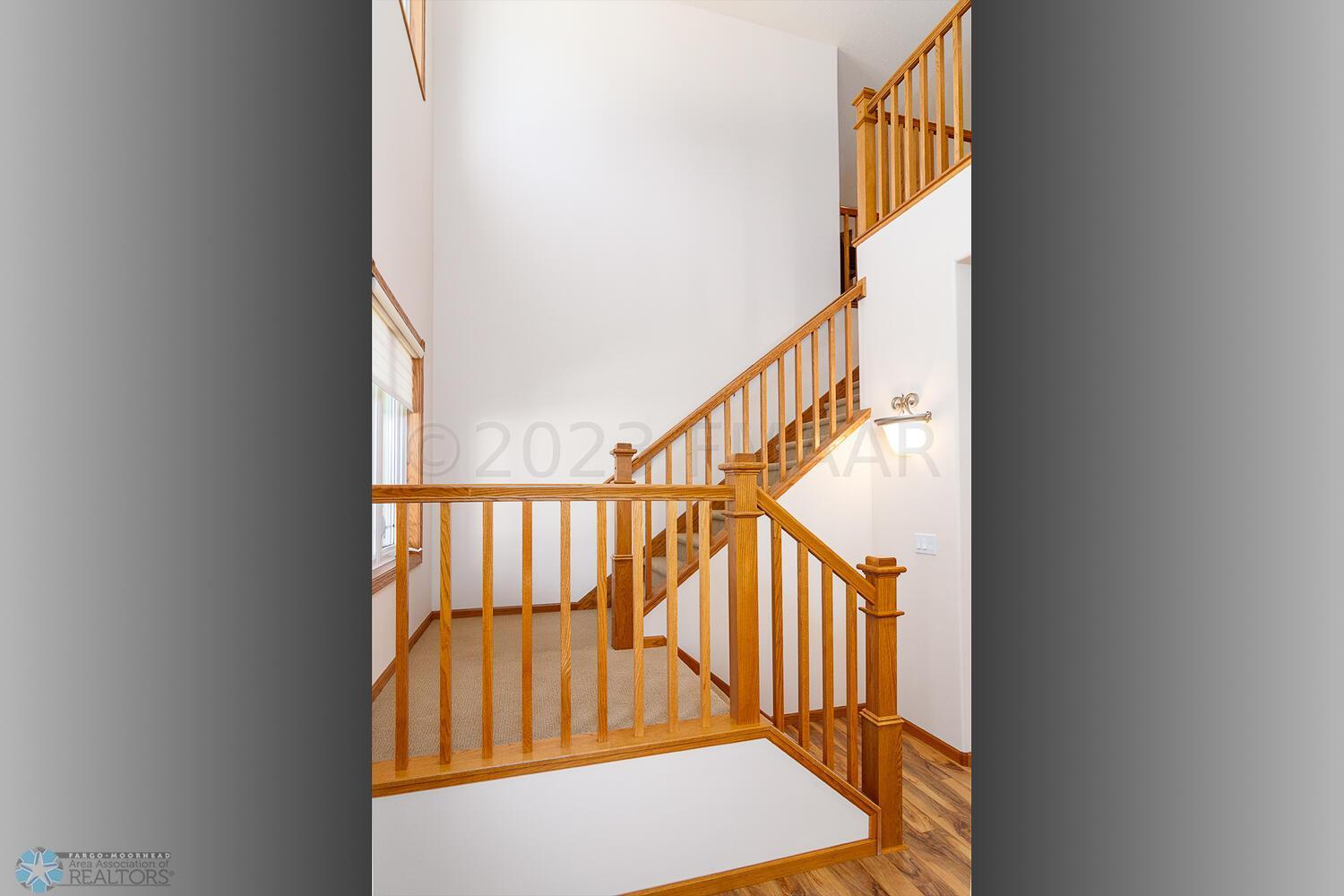 Open staircase