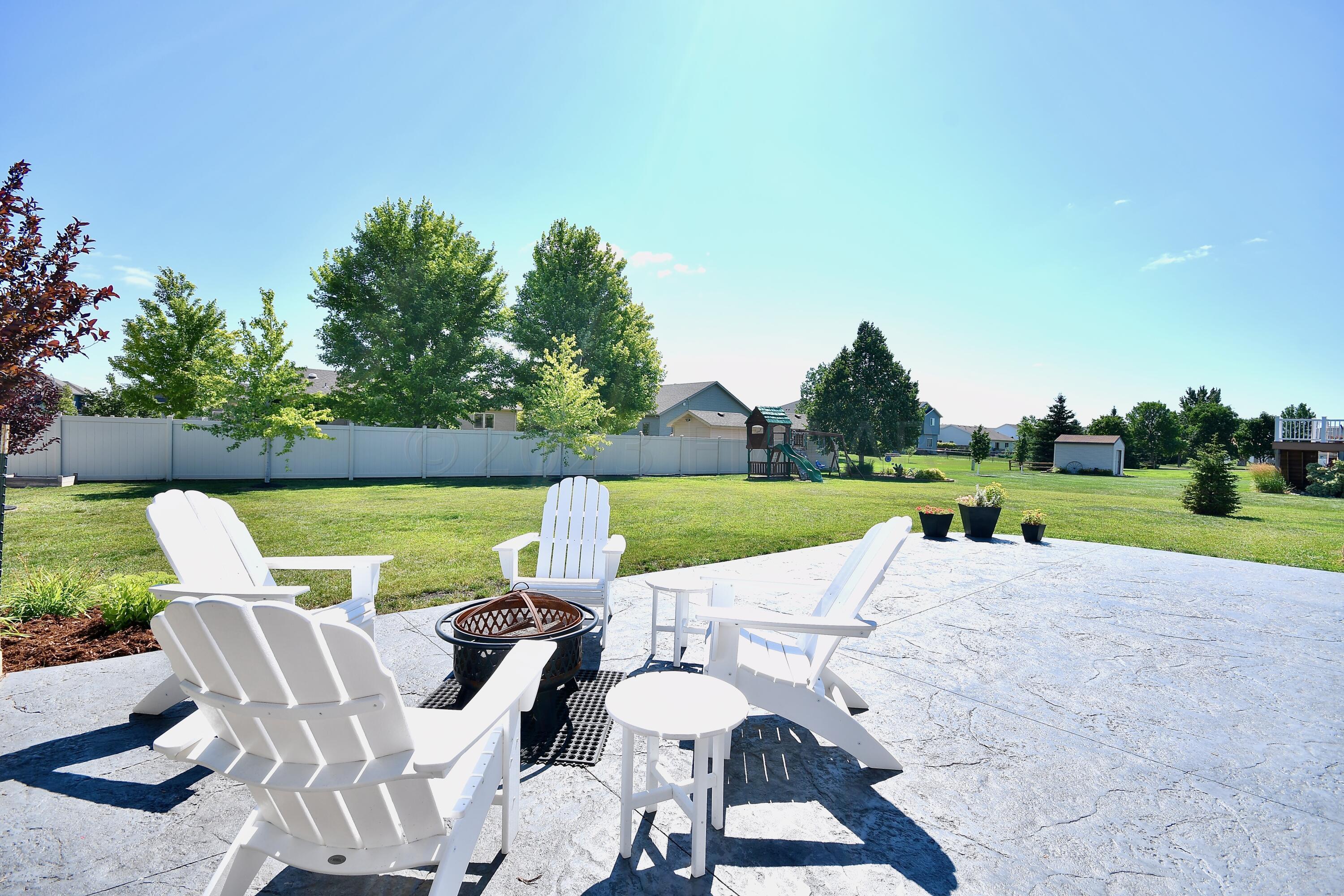 Patio Views to Backyard