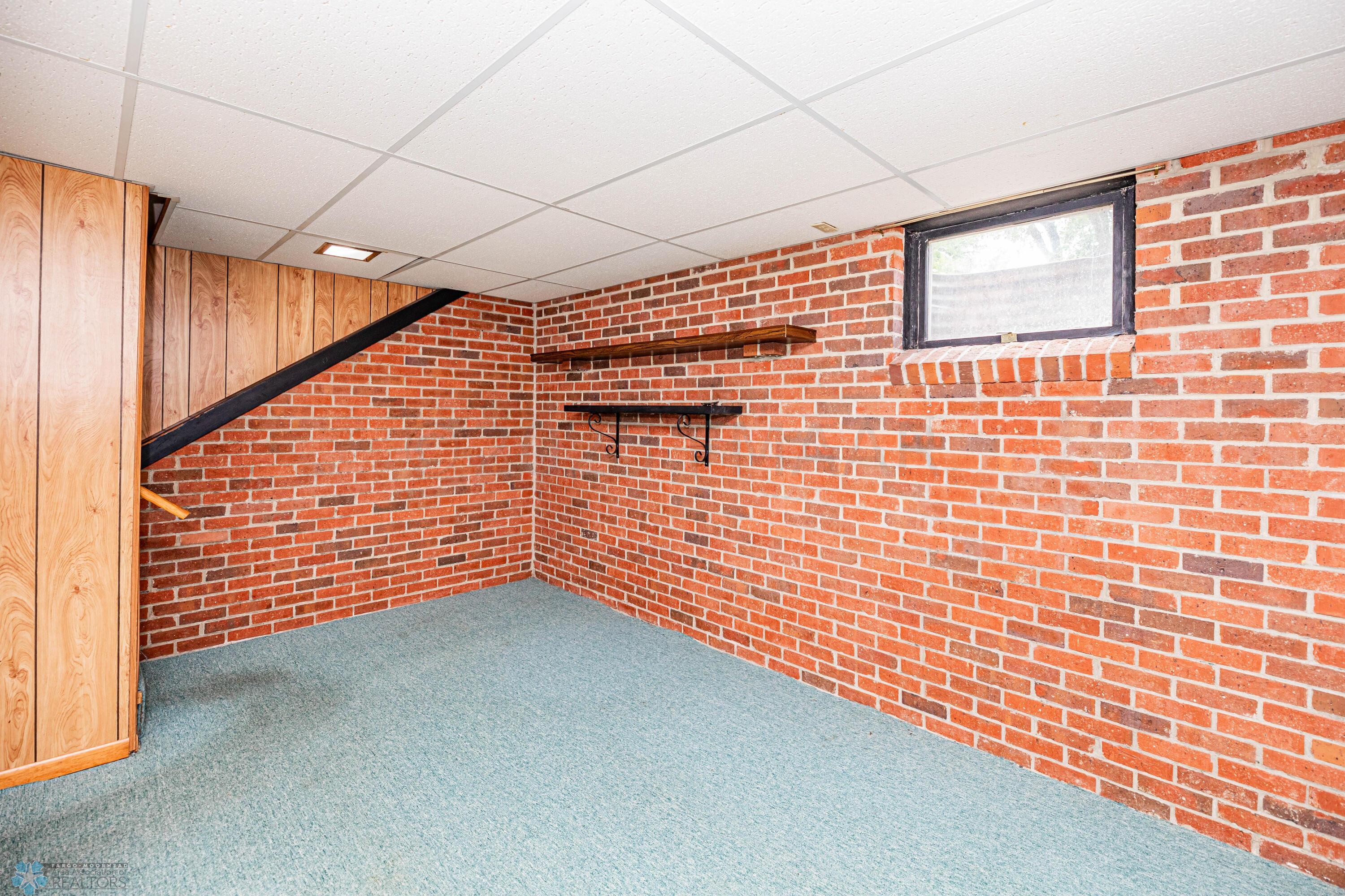 Family Room Brick Accent