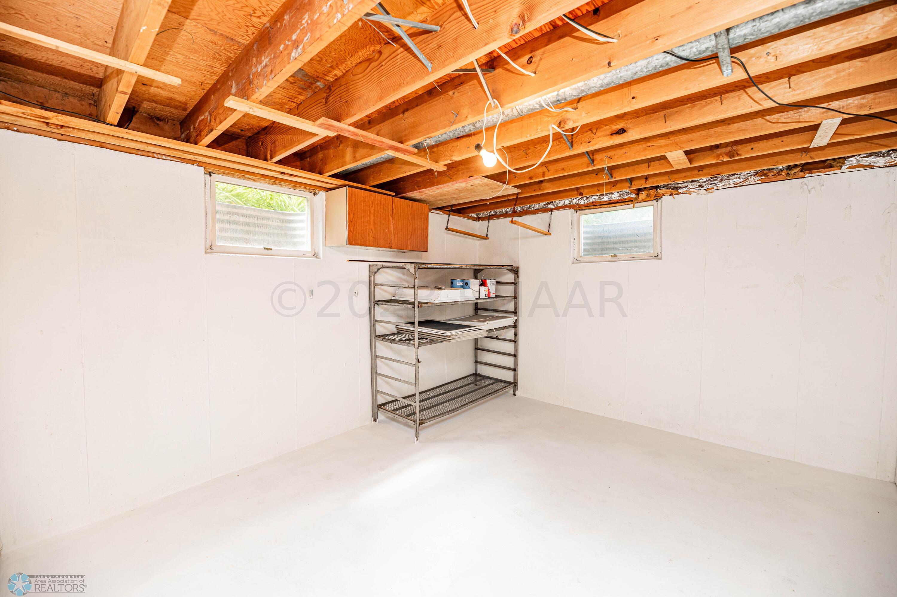Unfinished bonus room