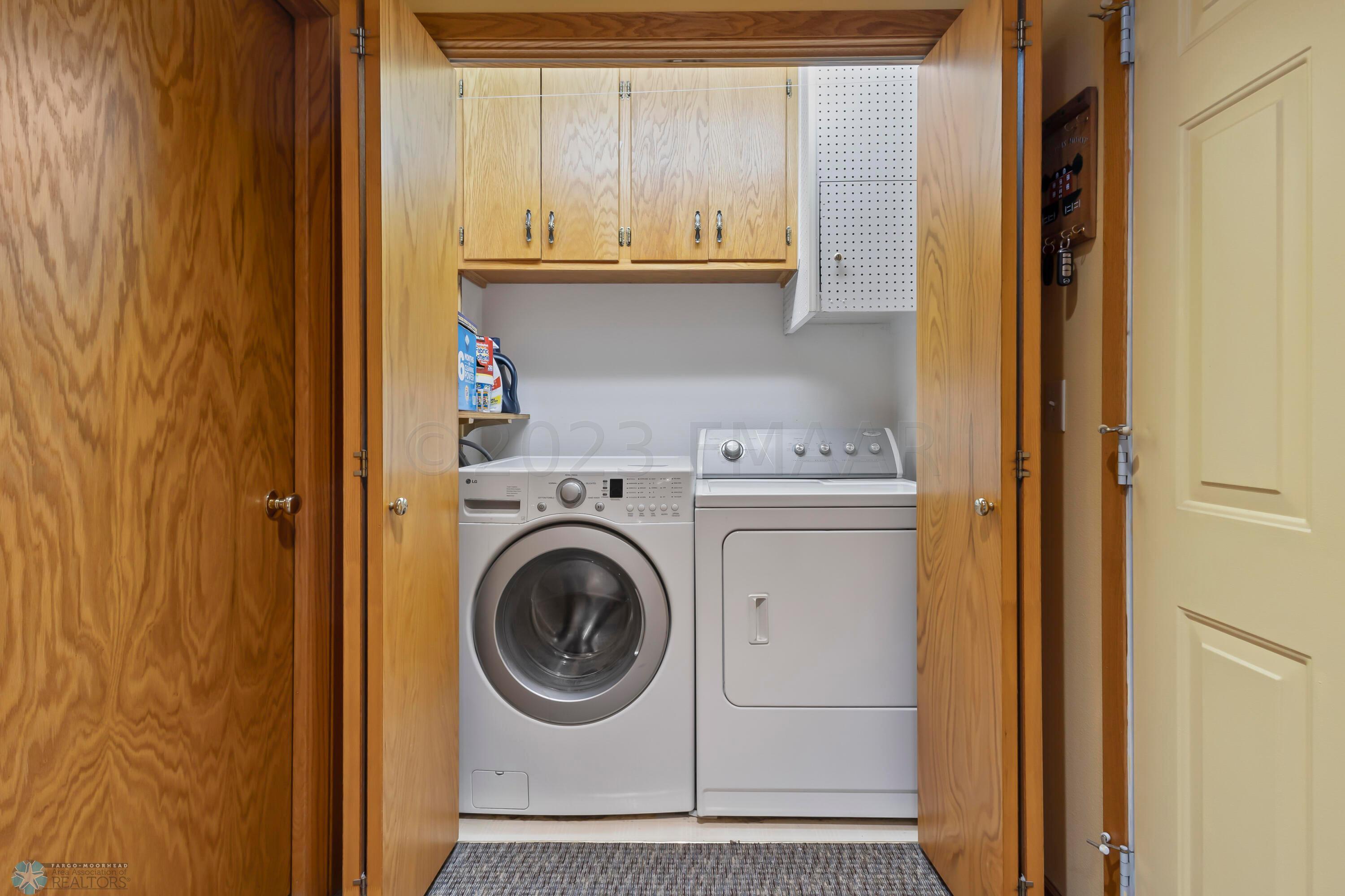 Main floor Laundry in the back hall
