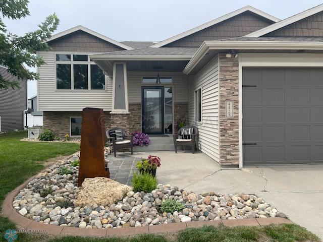 concrete curbing & landscaping