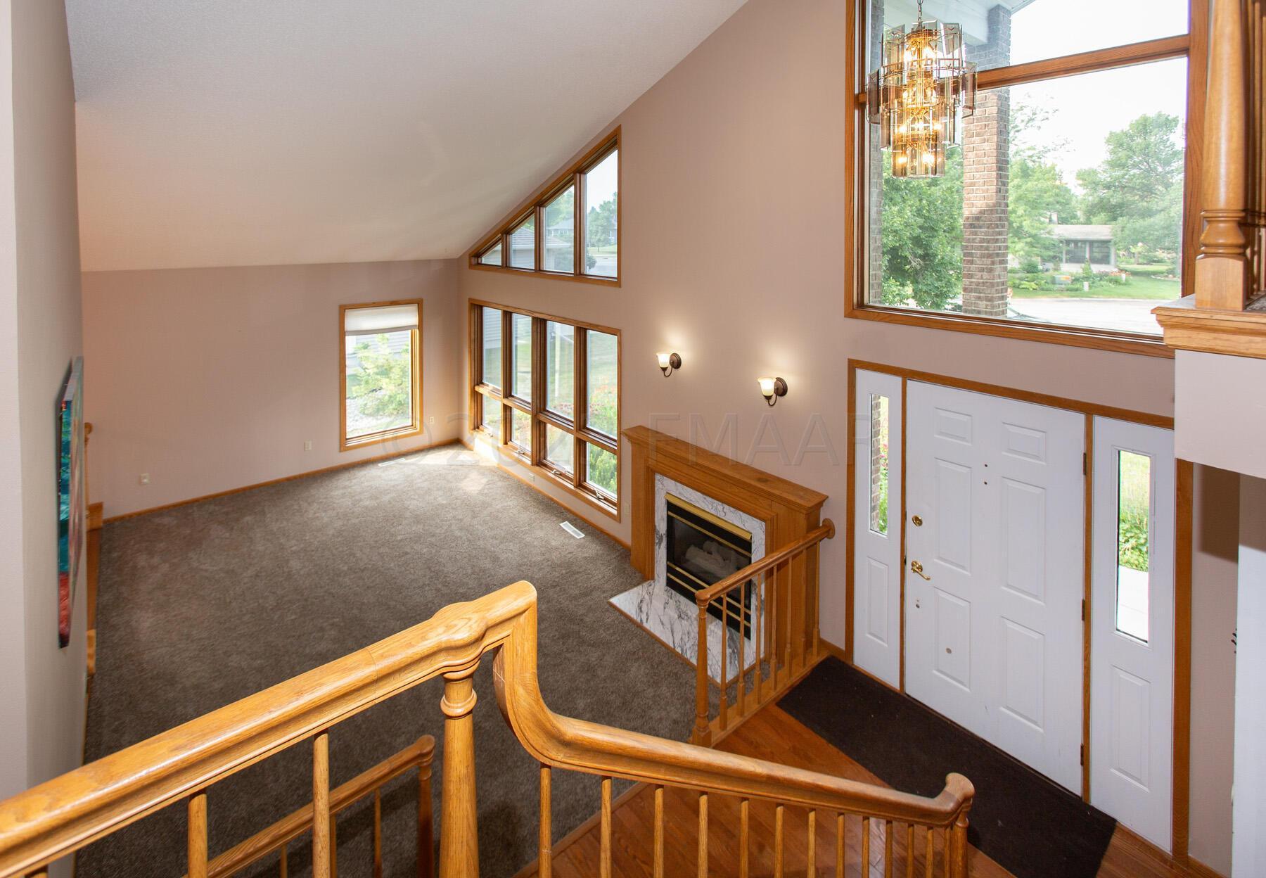 Overlook of Living Room/Foyer
