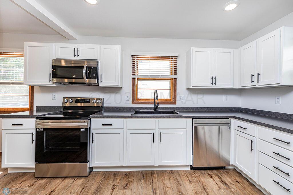 All New Stainless Steel Appliances