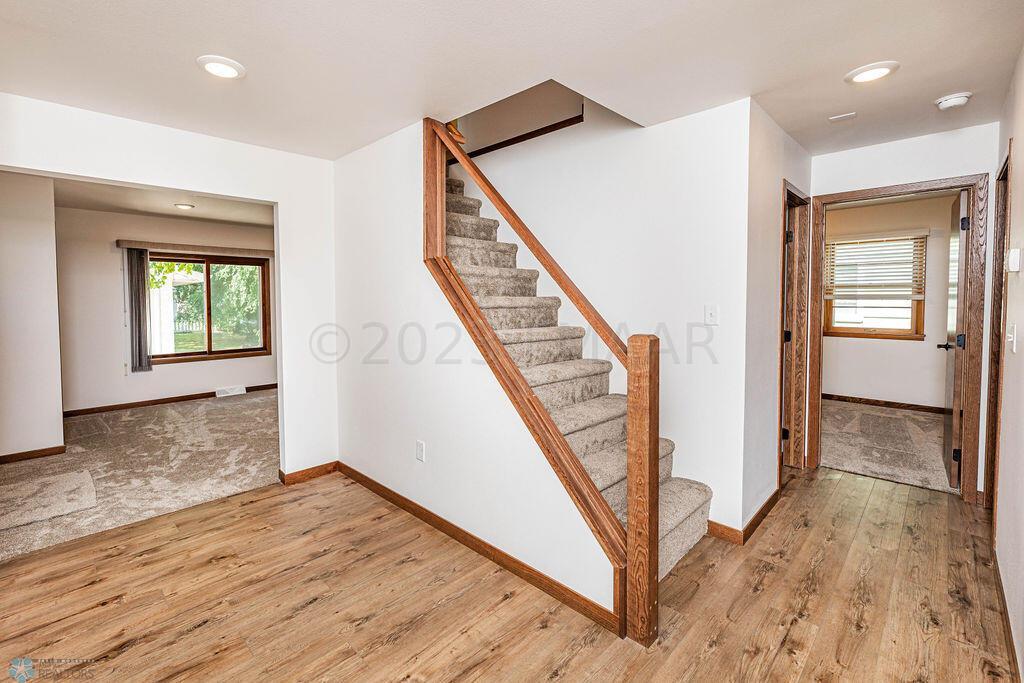 Stairway to 2 Bdrms and Bath Upstairs