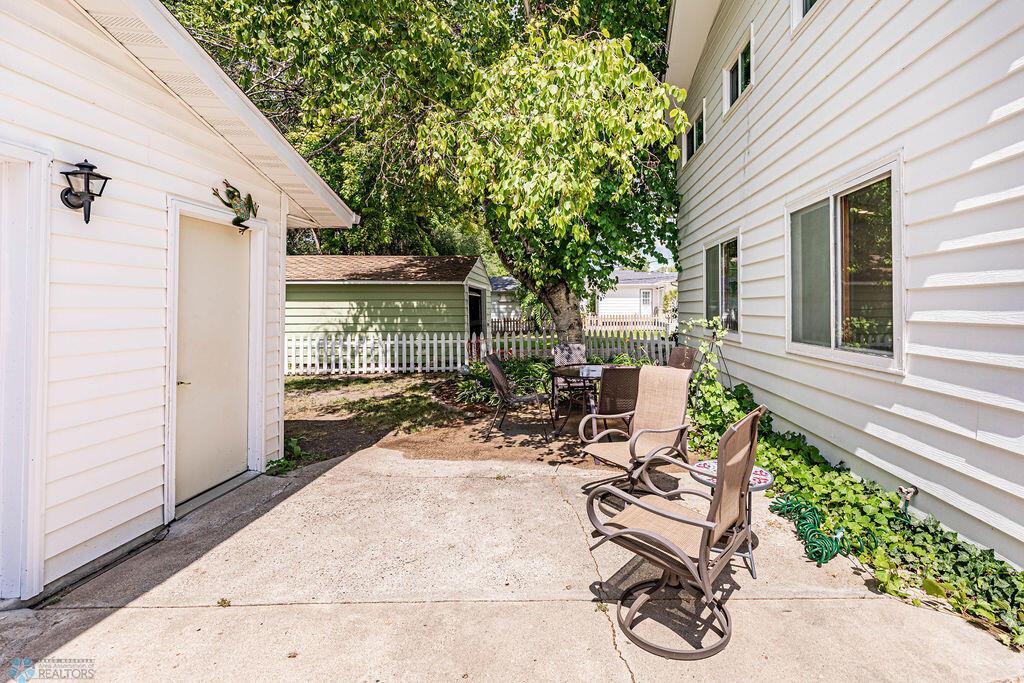 Backyard Patio Area