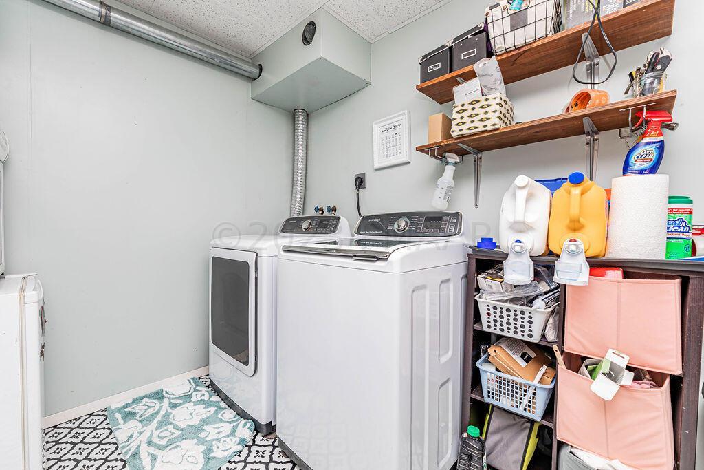Laundry and Storage Room