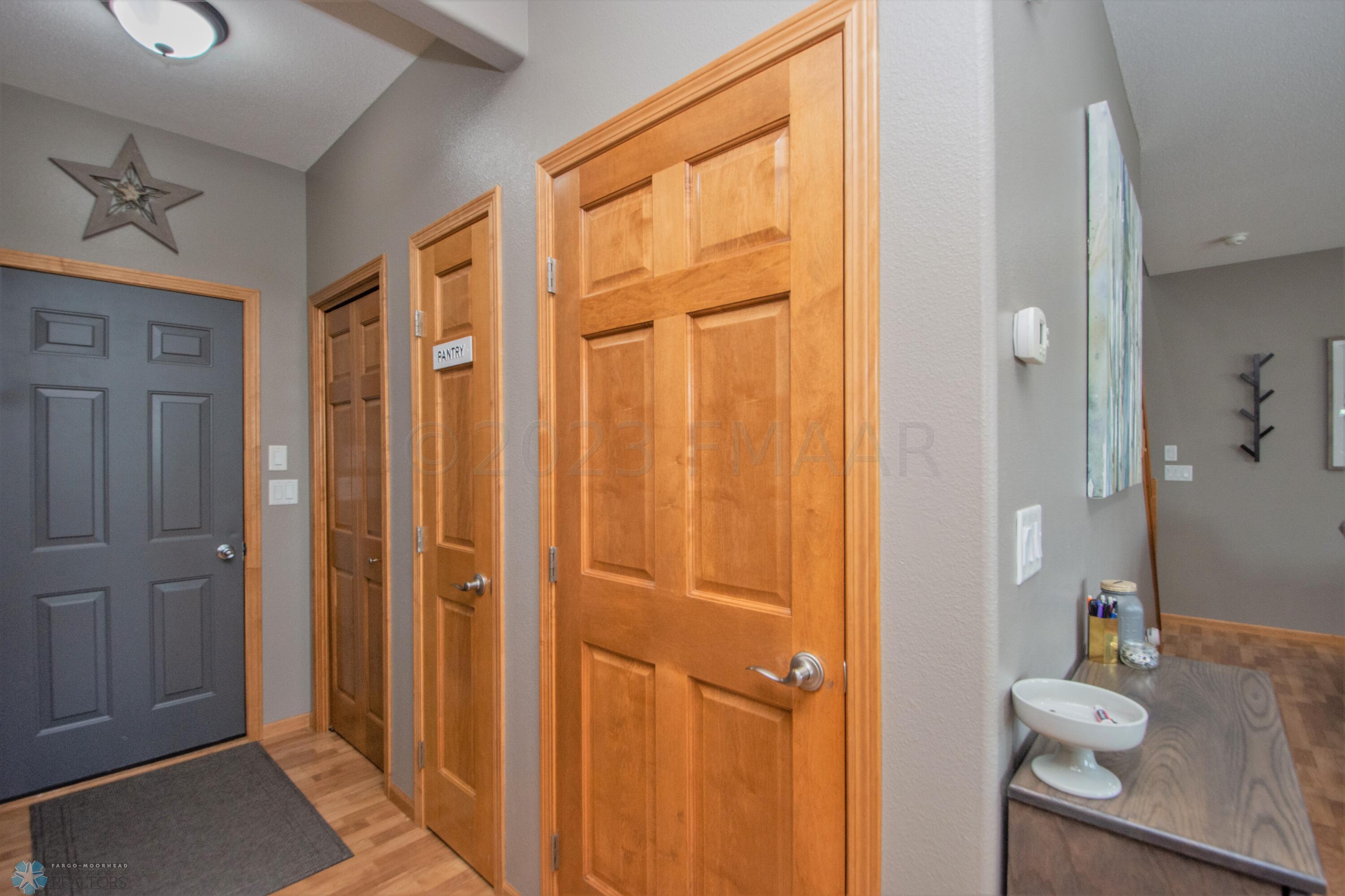 Entry from garage