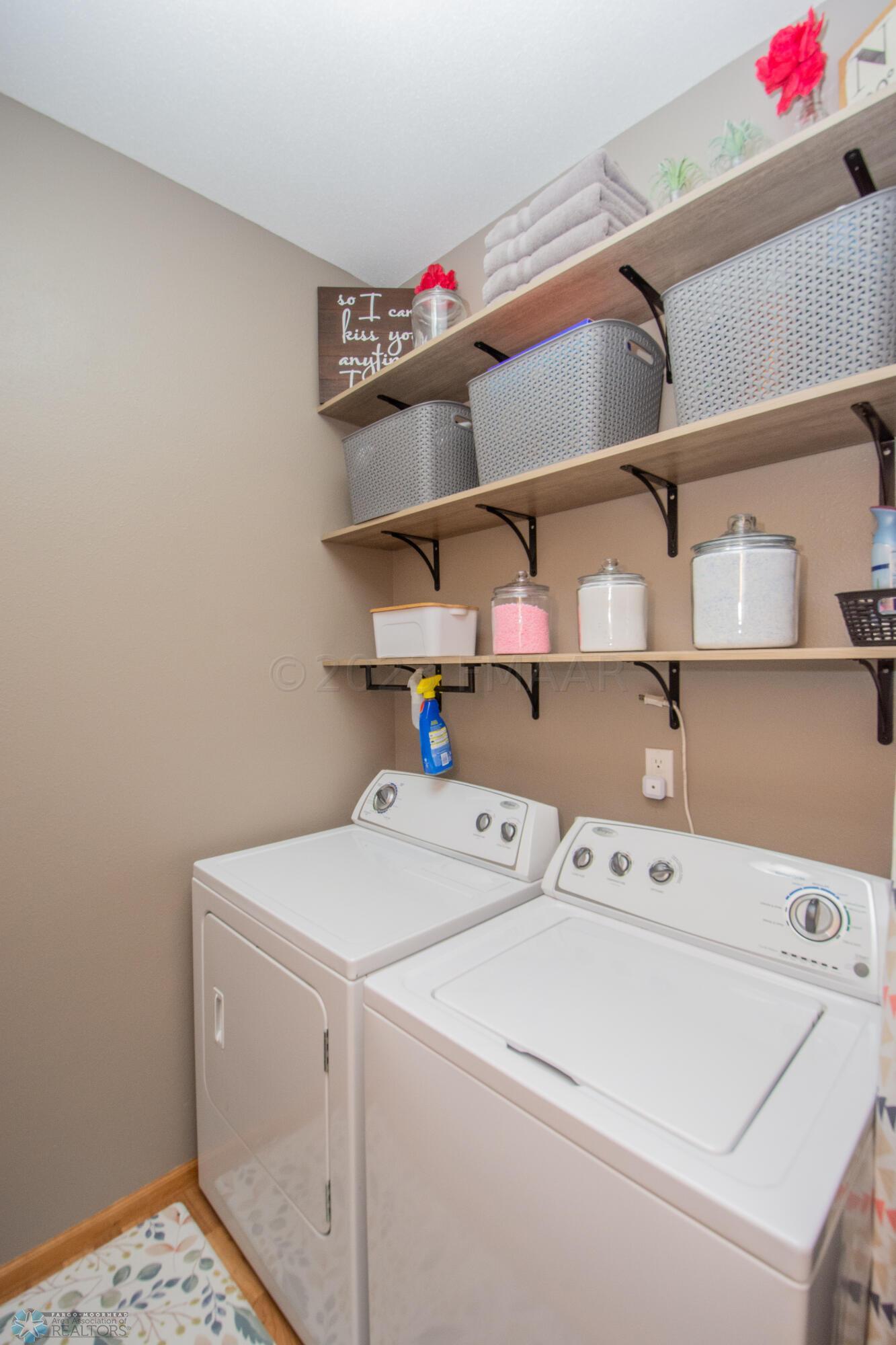 Main floor laundry