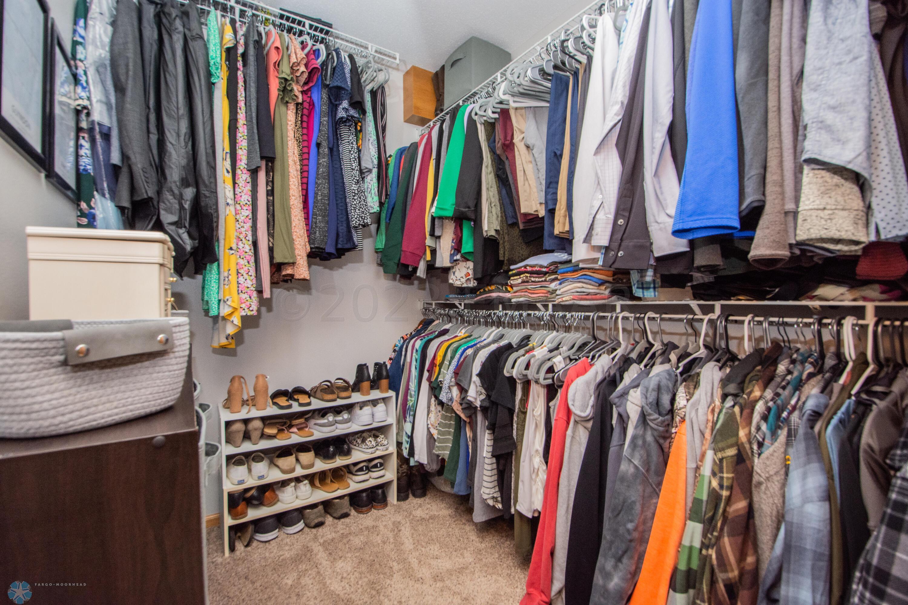 Primary Walk in Closet