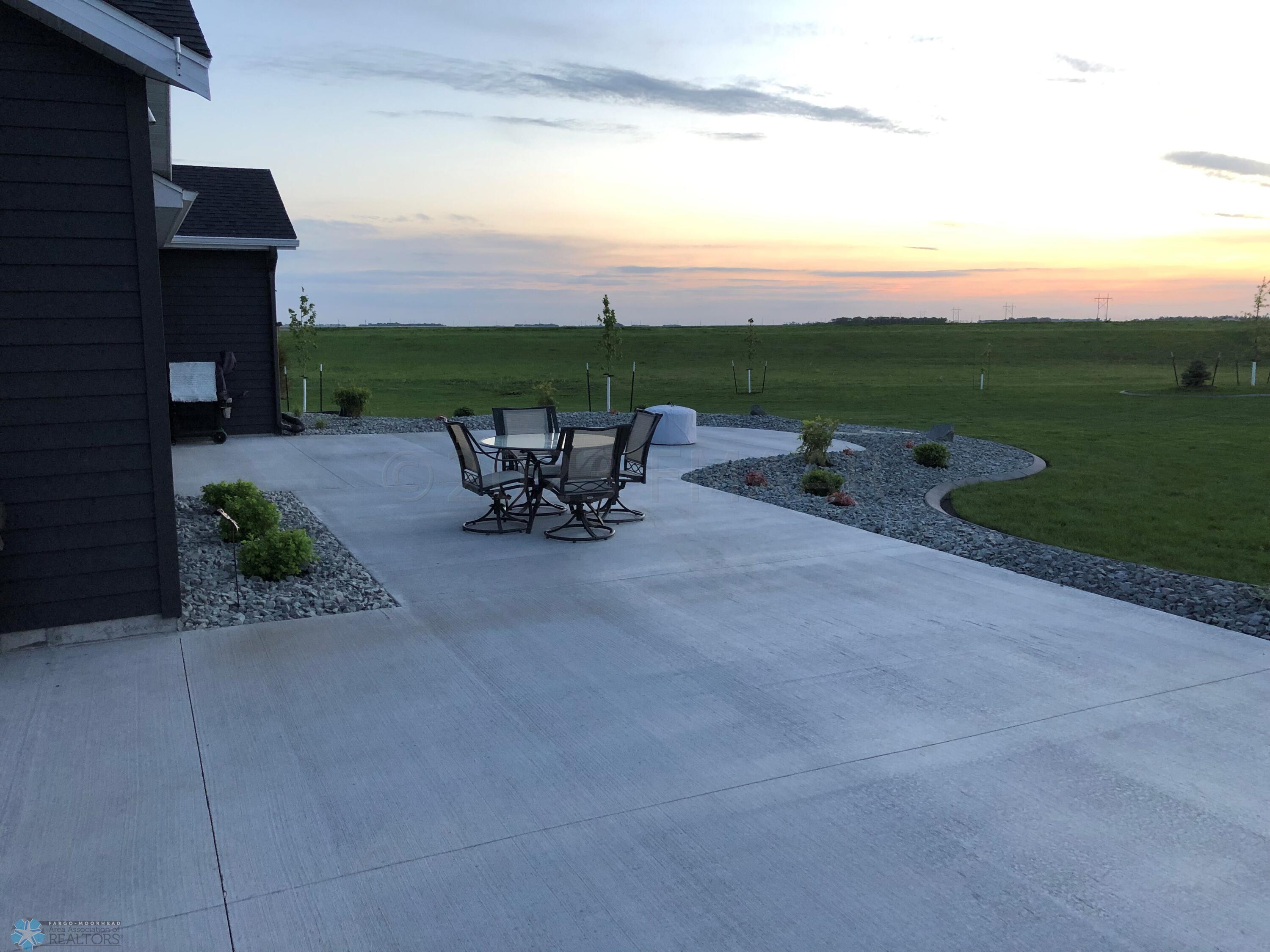 Back patio looking out