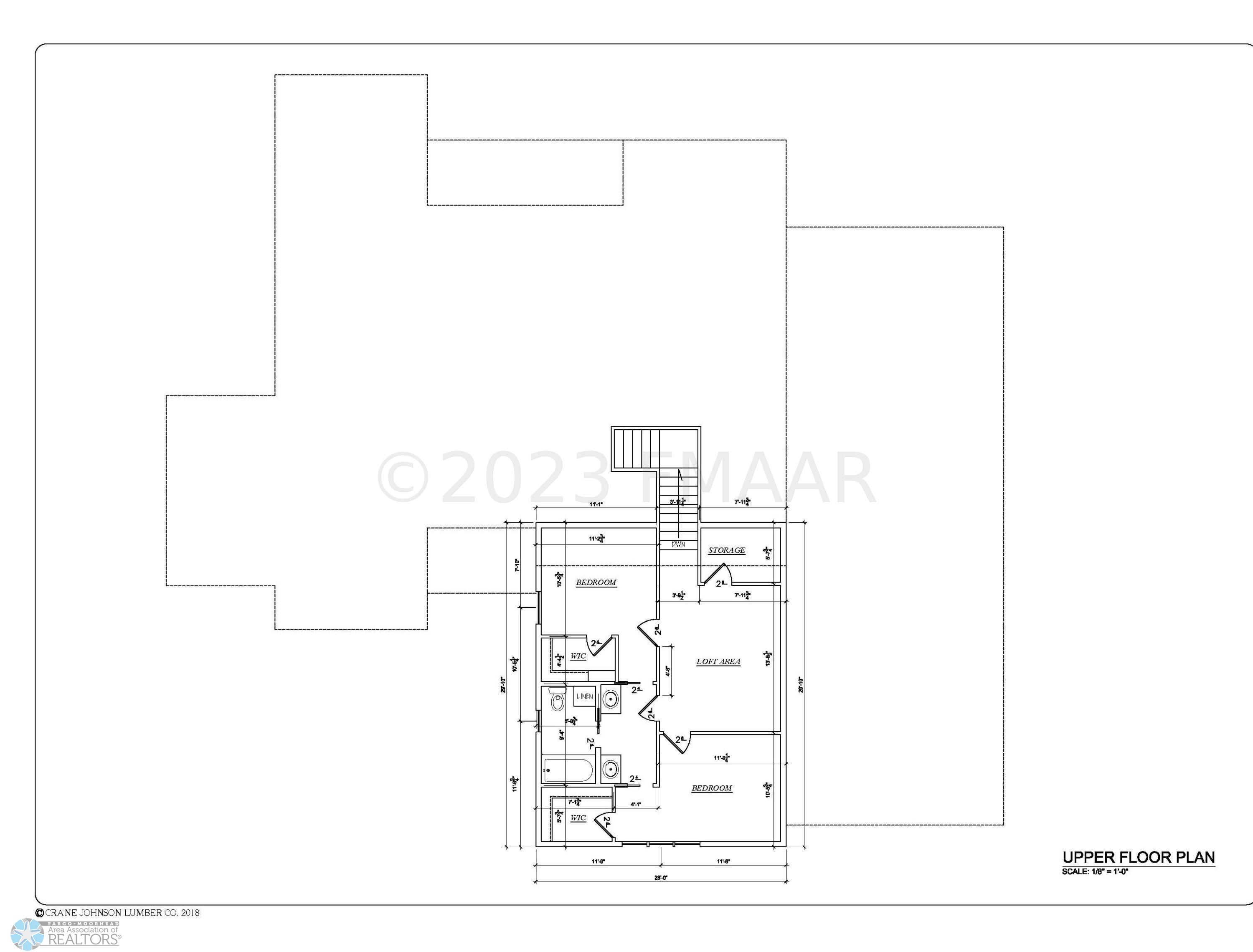 Upper Level Floorplan